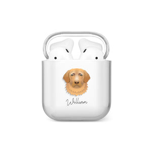 Nova Scotia Duck Tolling Retriever Personalised AirPods Case