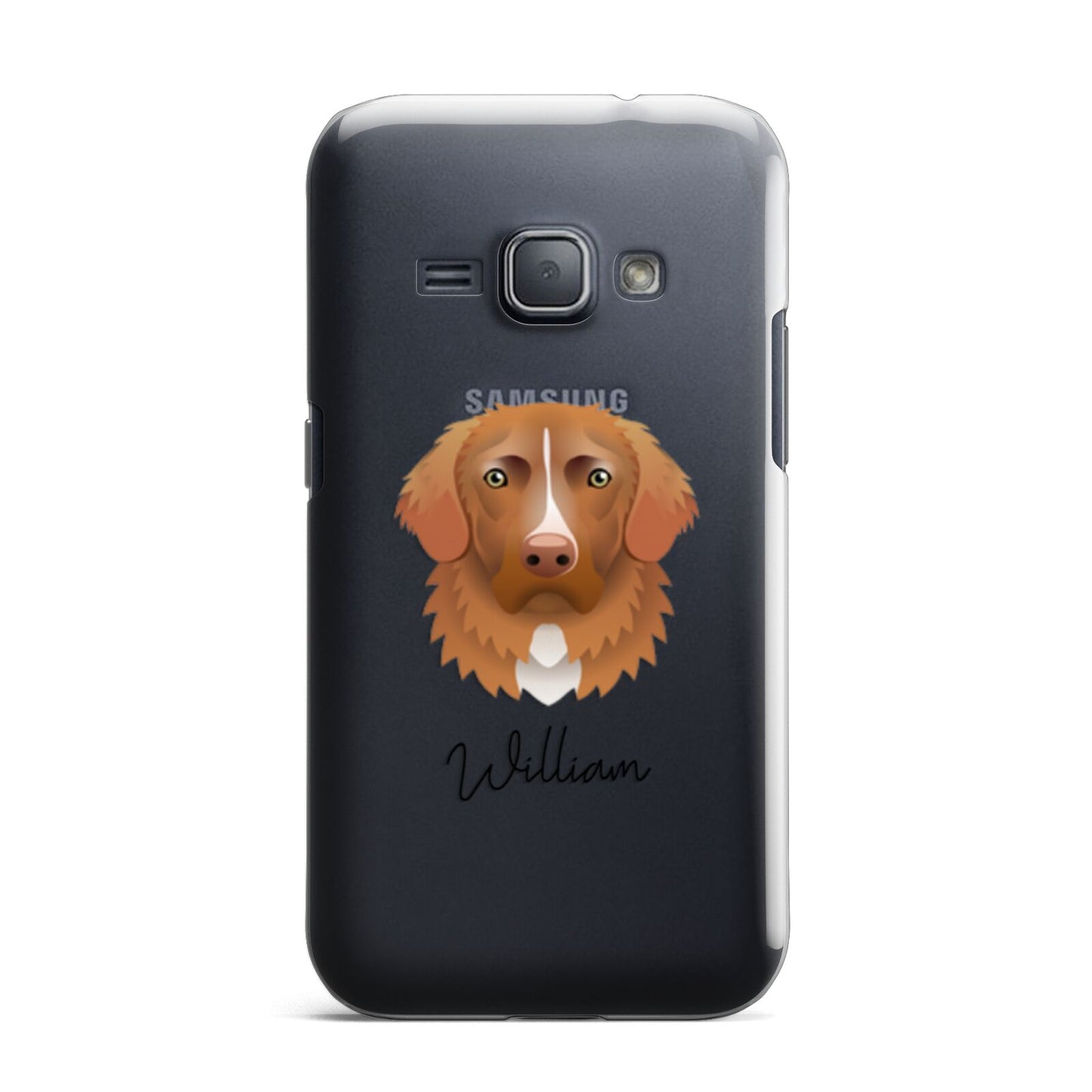 Nova Scotia Duck Tolling Retriever Personalised Samsung Galaxy J1 2016 Case