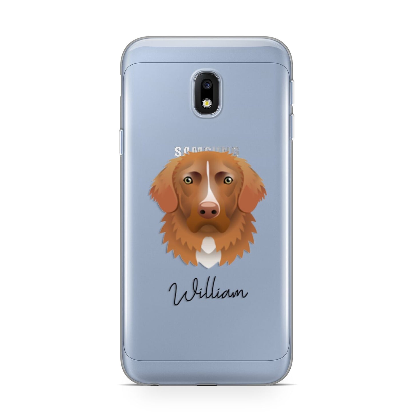 Nova Scotia Duck Tolling Retriever Personalised Samsung Galaxy J3 2017 Case