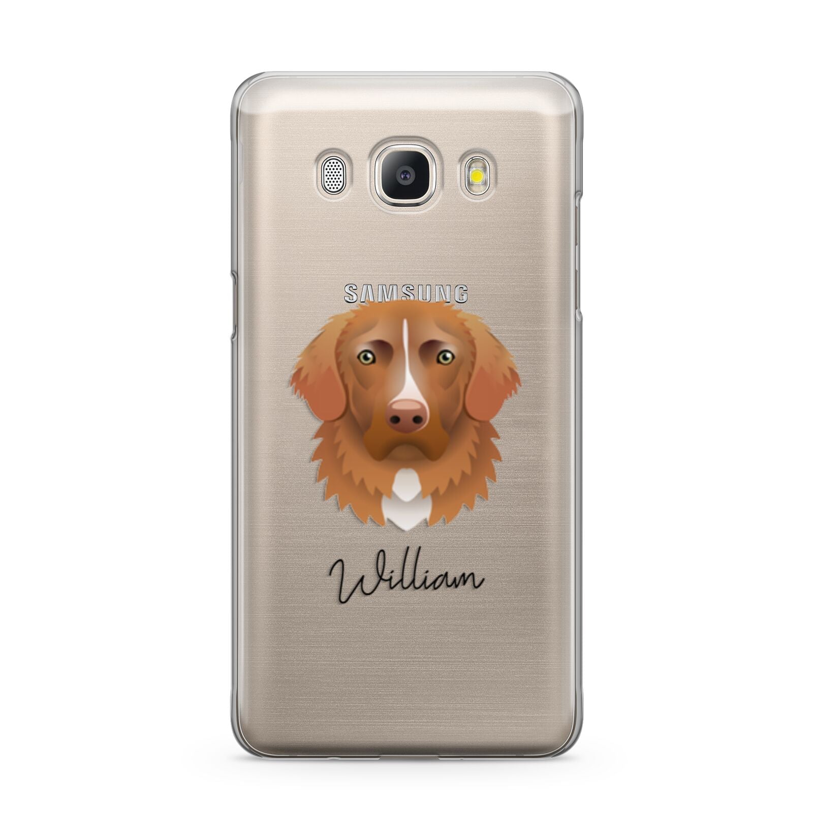 Nova Scotia Duck Tolling Retriever Personalised Samsung Galaxy J5 2016 Case