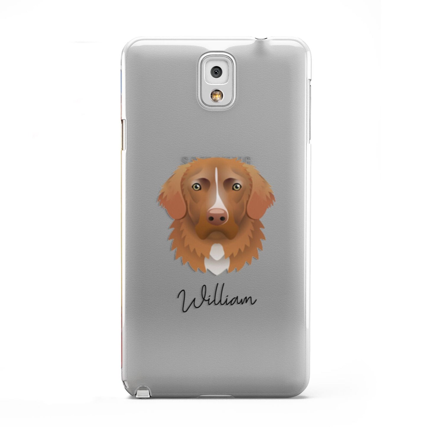 Nova Scotia Duck Tolling Retriever Personalised Samsung Galaxy Note 3 Case