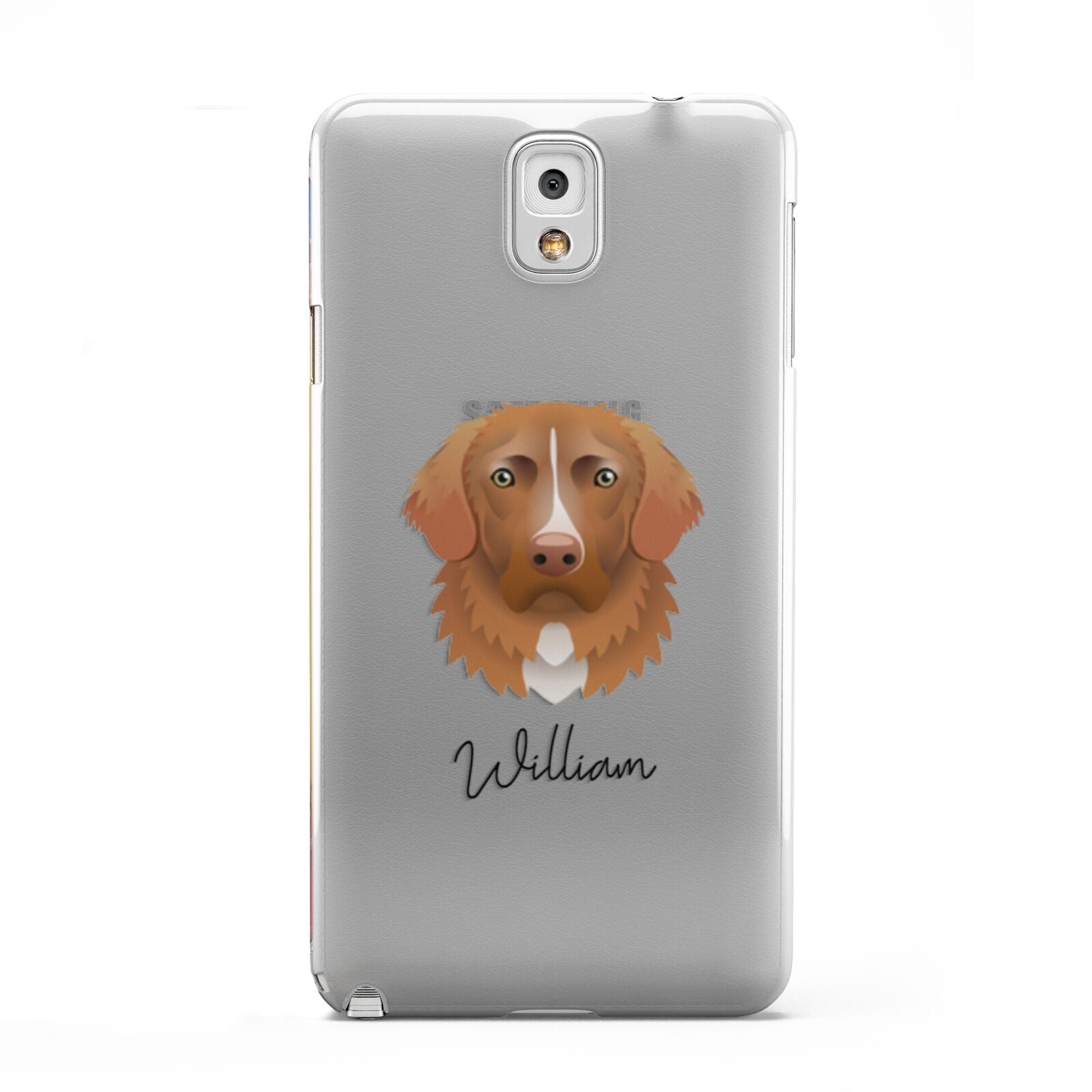 Nova Scotia Duck Tolling Retriever Personalised Samsung Galaxy Note 3 Case