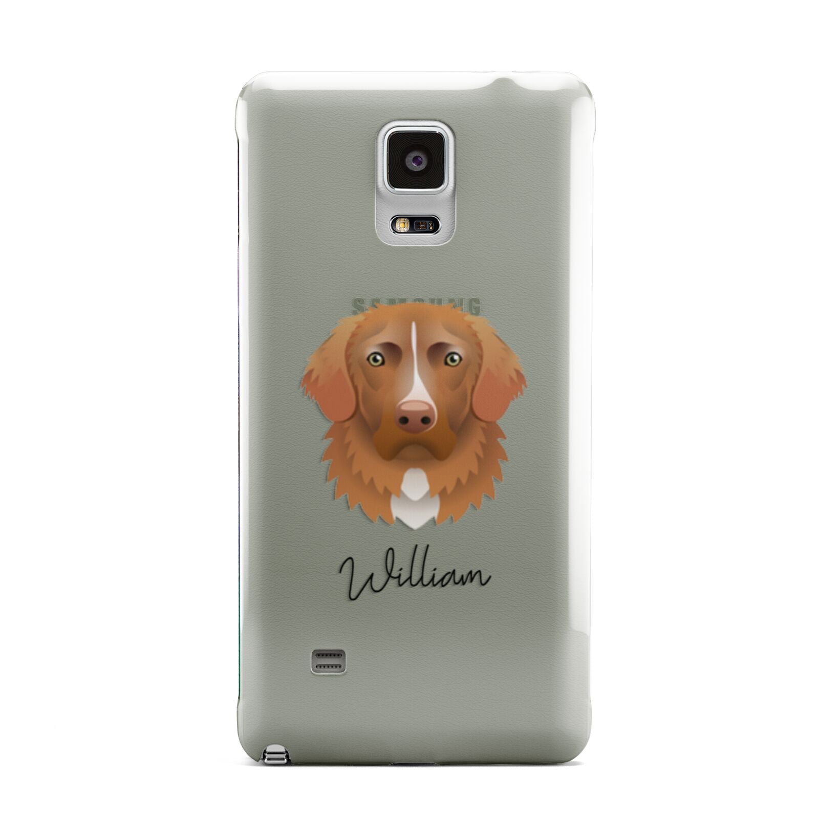 Nova Scotia Duck Tolling Retriever Personalised Samsung Galaxy Note 4 Case