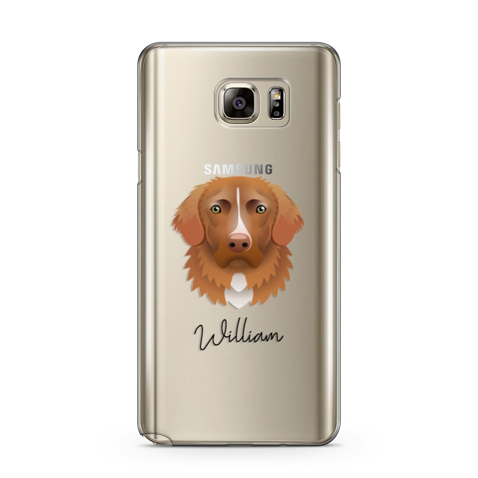 Nova Scotia Duck Tolling Retriever Personalised Samsung Galaxy Note 5 Case