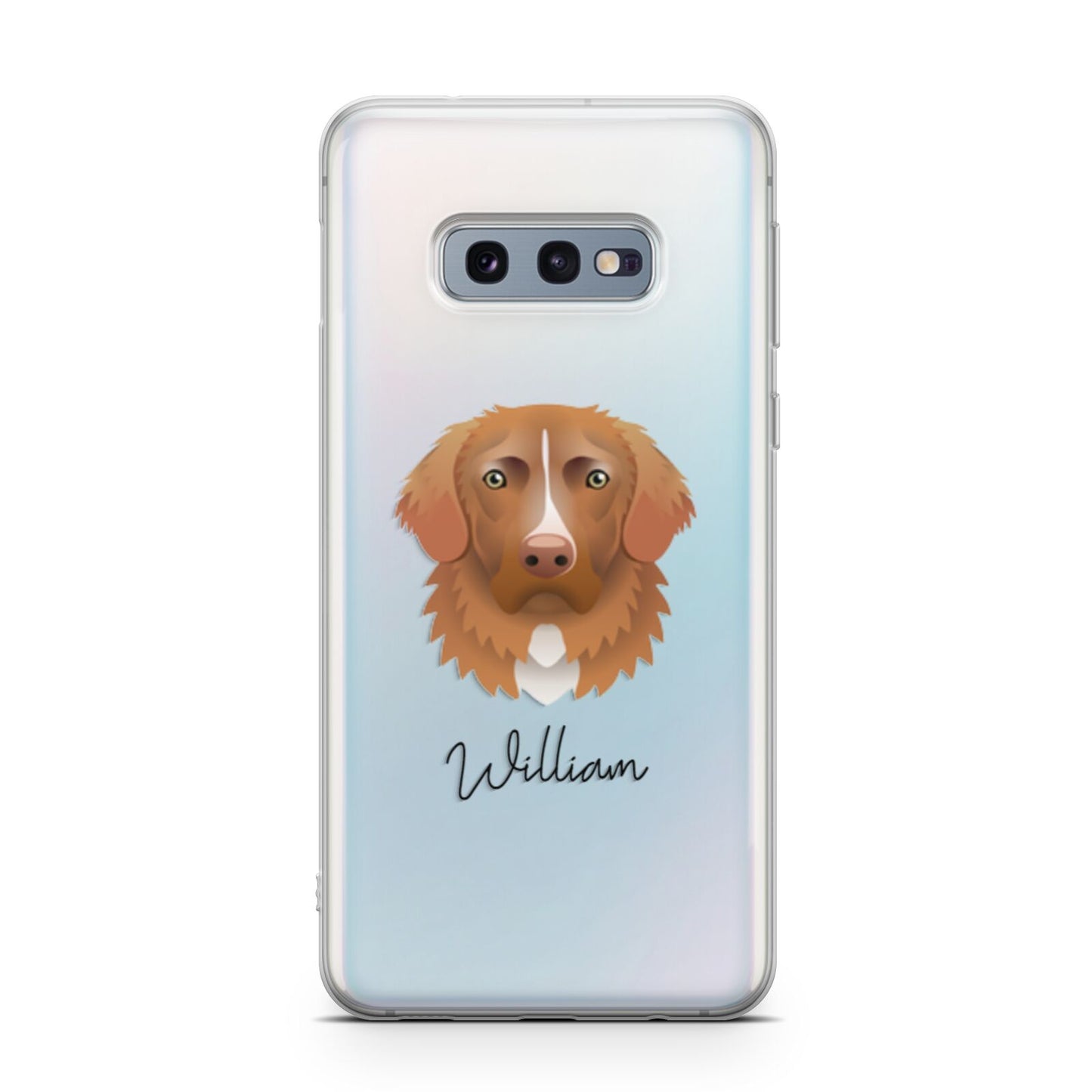 Nova Scotia Duck Tolling Retriever Personalised Samsung Galaxy S10E Case