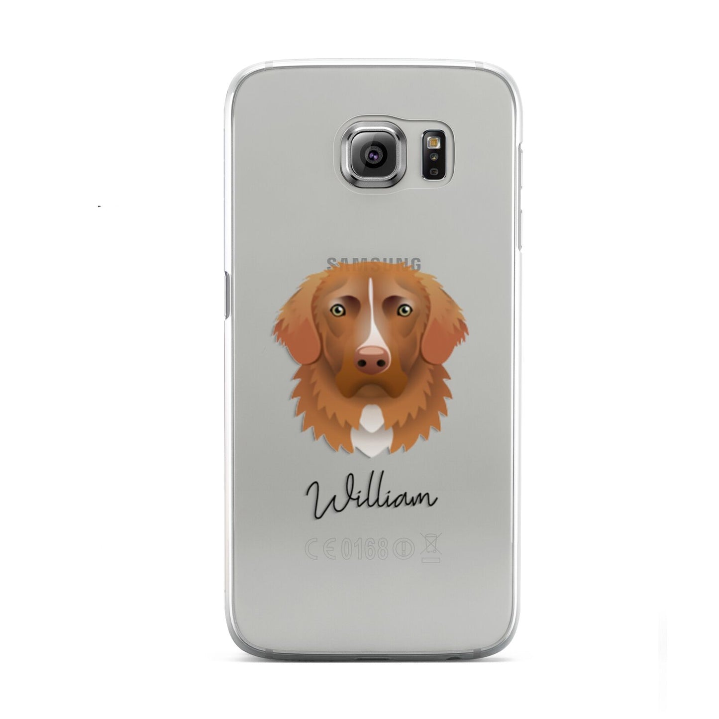 Nova Scotia Duck Tolling Retriever Personalised Samsung Galaxy S6 Case