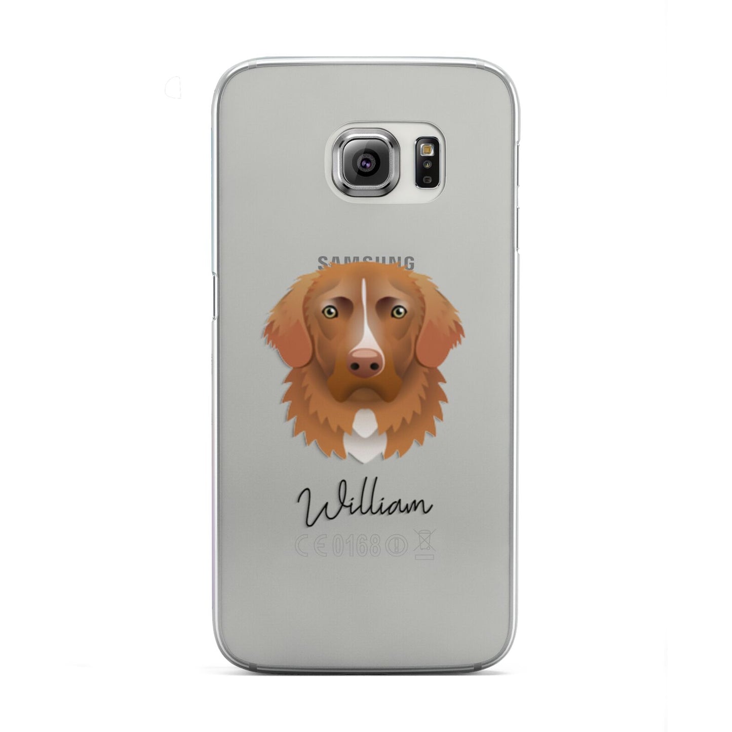 Nova Scotia Duck Tolling Retriever Personalised Samsung Galaxy S6 Edge Case