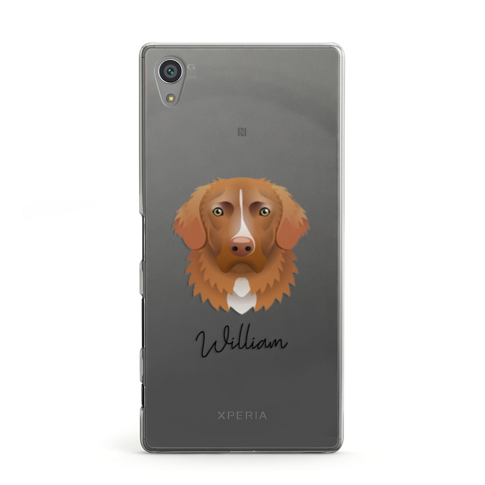 Nova Scotia Duck Tolling Retriever Personalised Sony Xperia Case