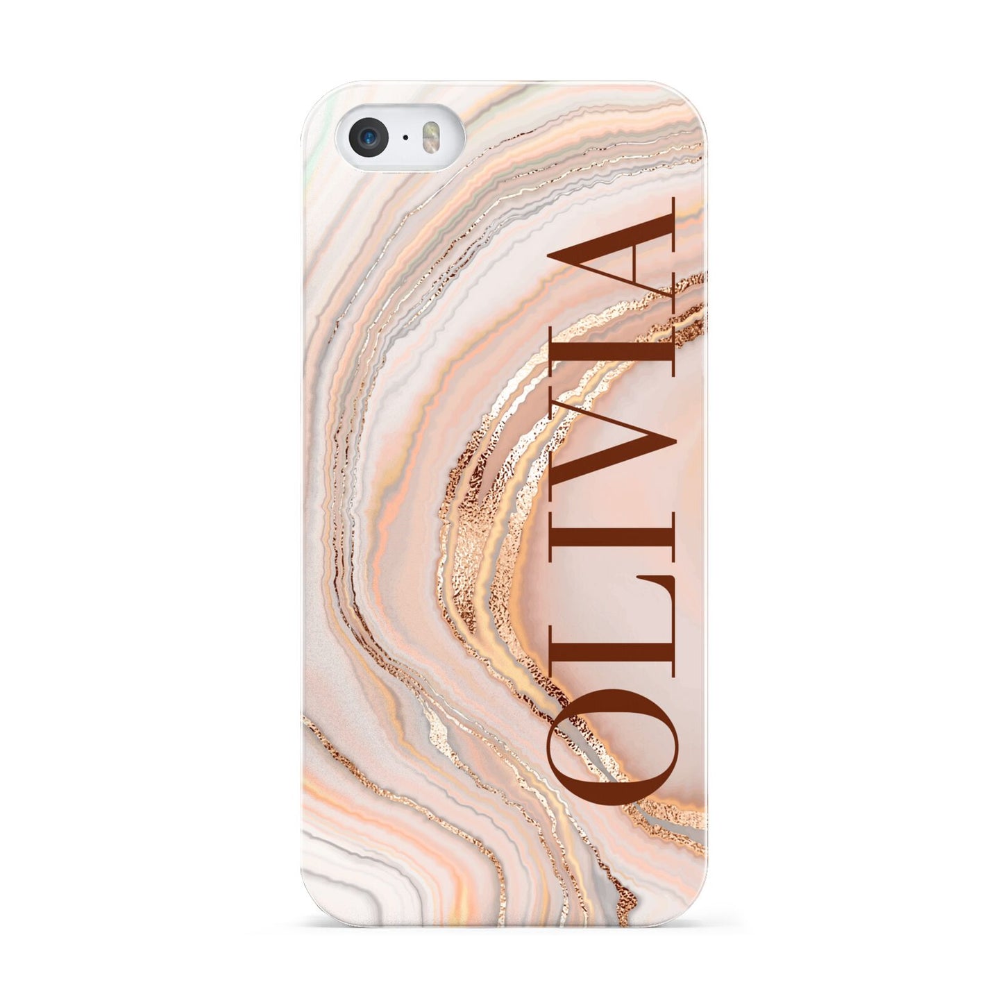 Nude Agate Apple iPhone 5 Case