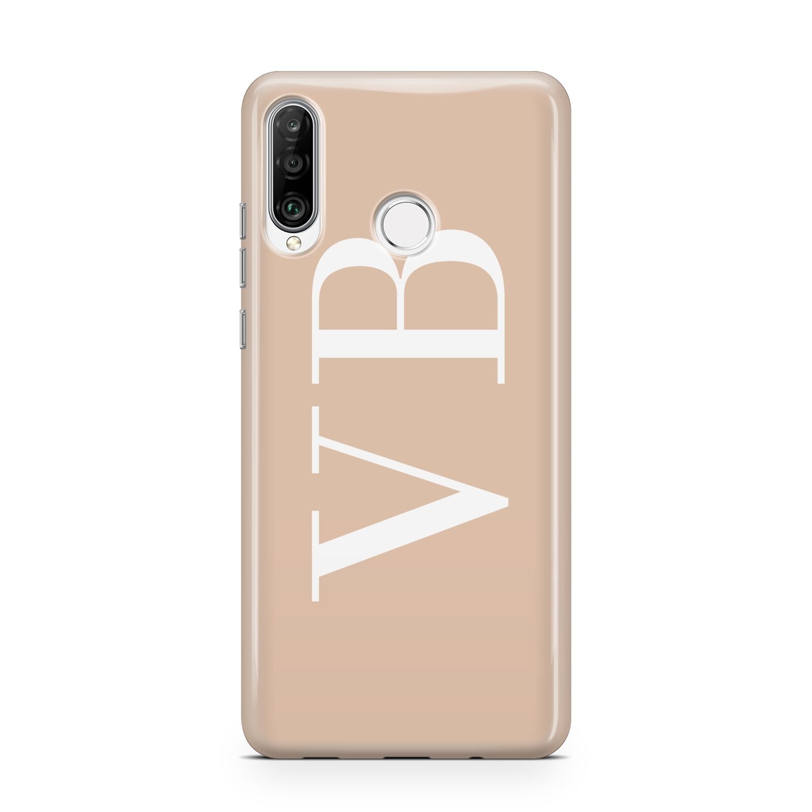 Nude And White Personalised Huawei P30 Lite Phone Case