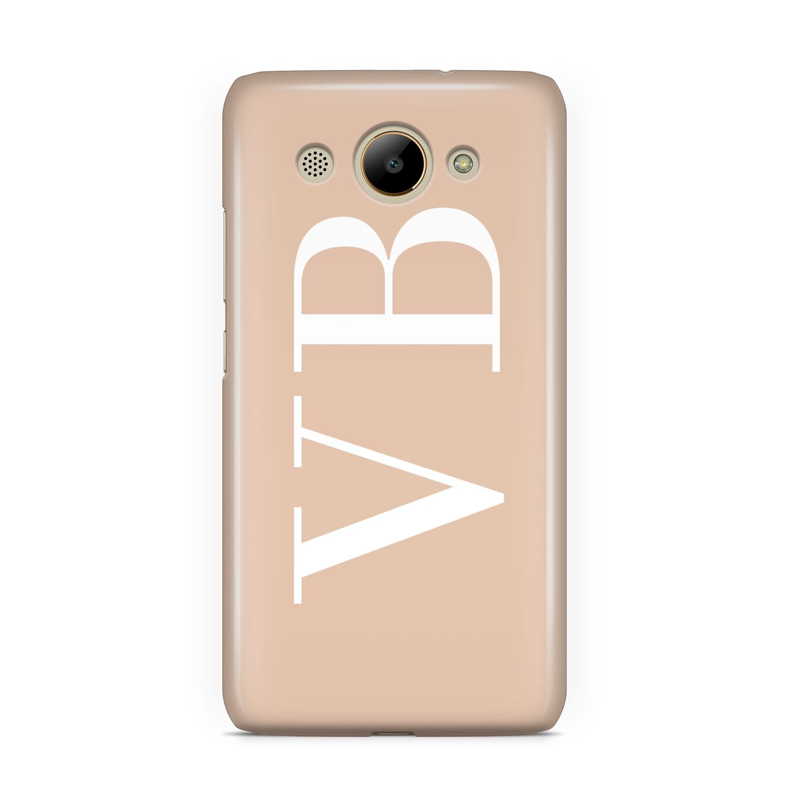 Nude And White Personalised Huawei Y3 2017