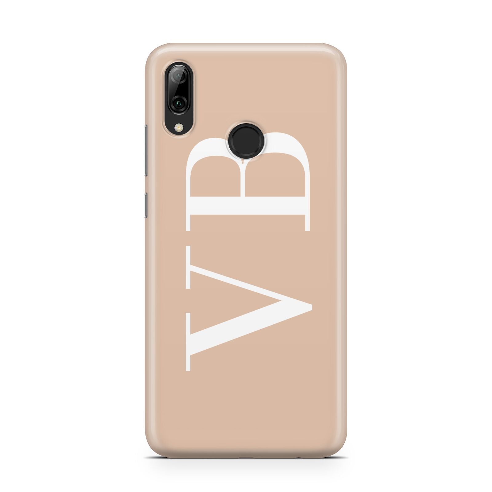 Nude And White Personalised Huawei Y7 2019