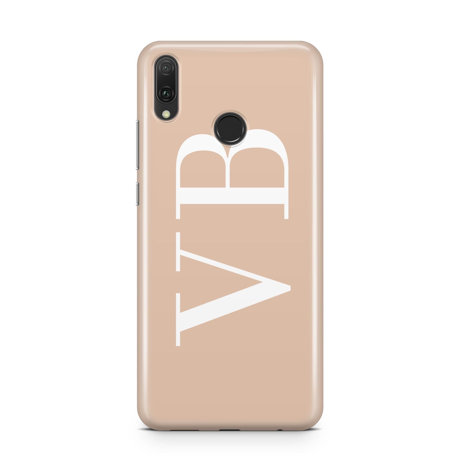 Nude And White Personalised Huawei Y9 2019