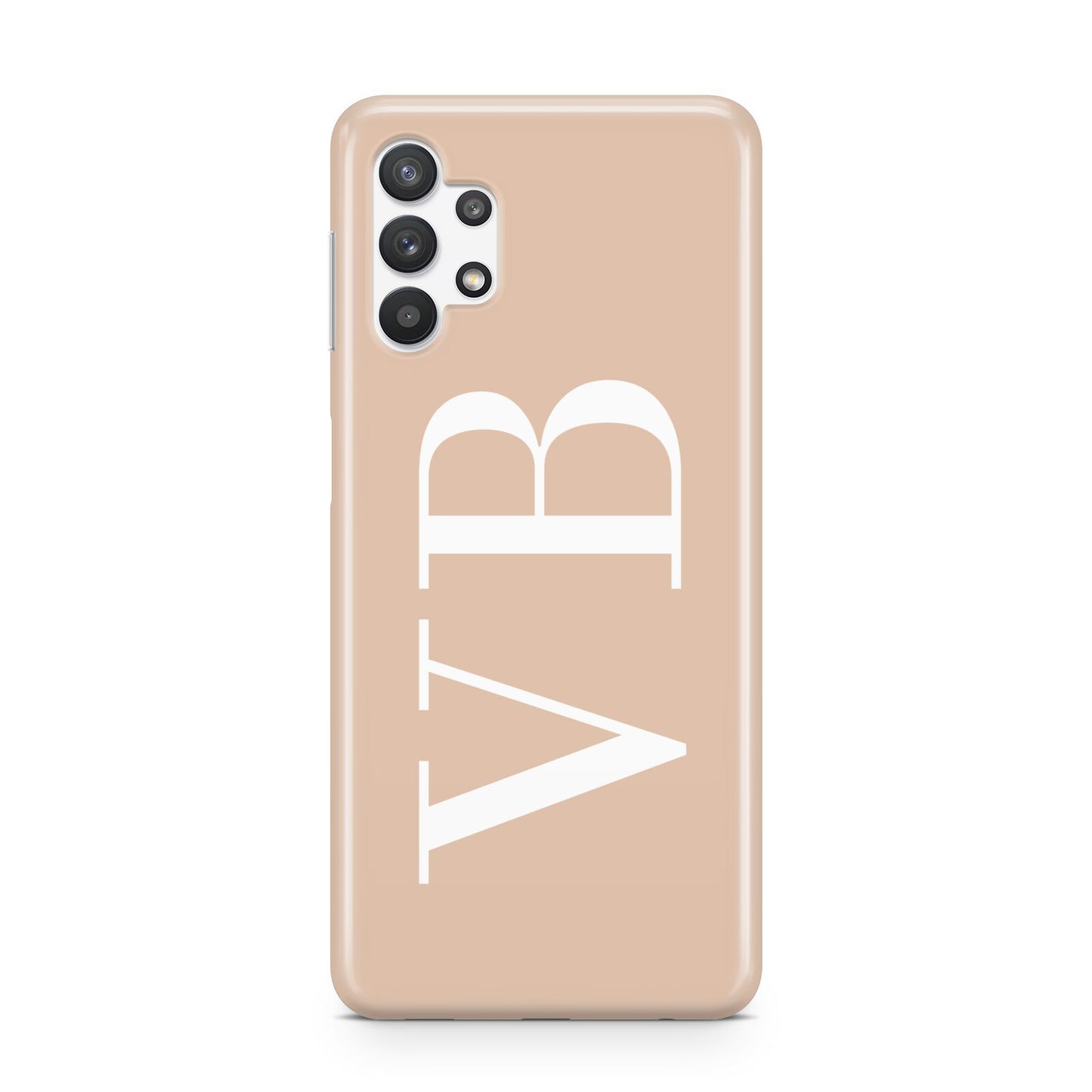 Nude And White Personalised Samsung A32 5G Case