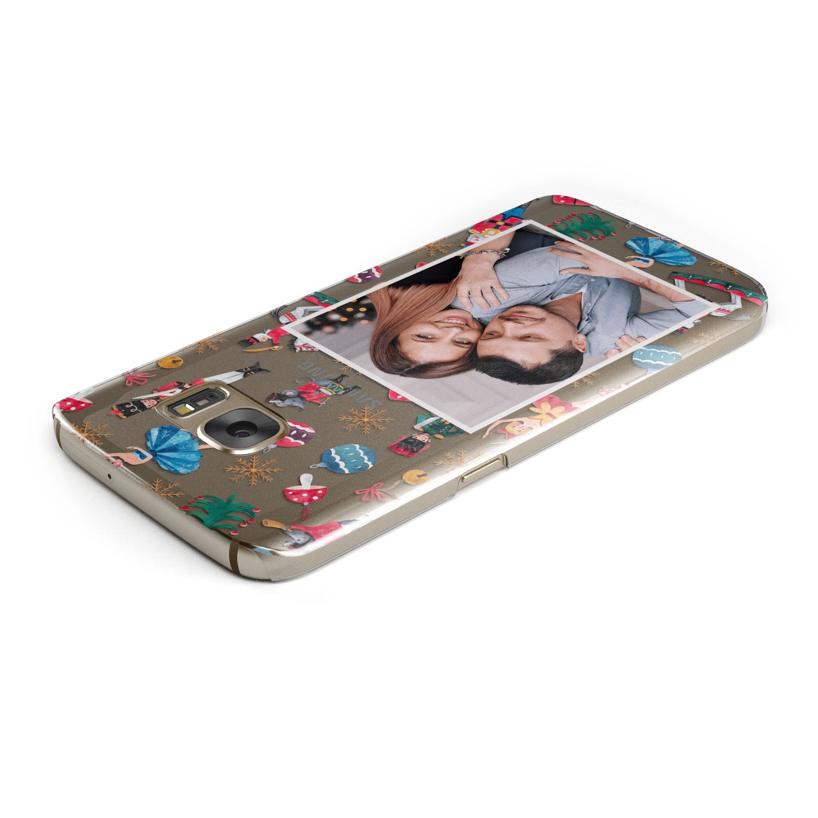 Nutcracker Personalised Photo Samsung Galaxy Case Top Cutout