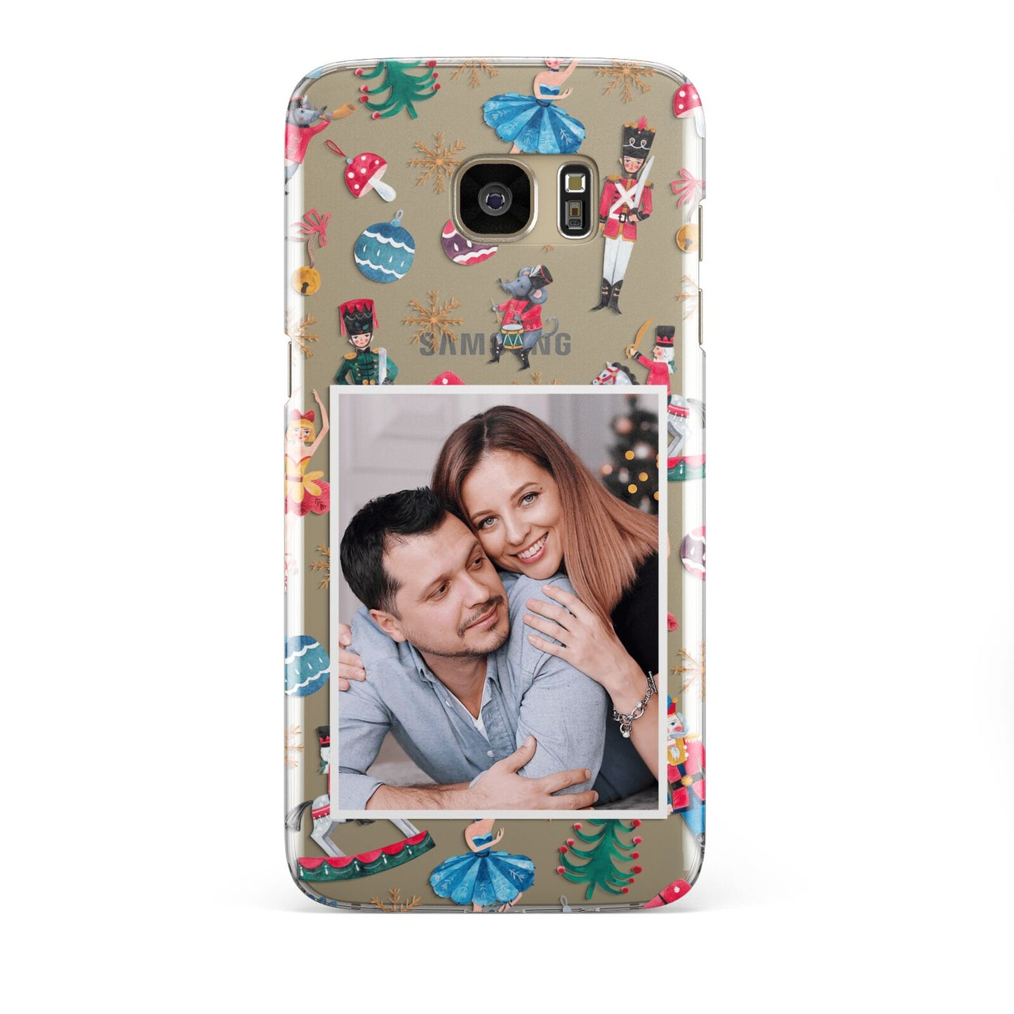 Nutcracker Personalised Photo Samsung Galaxy S7 Edge Case