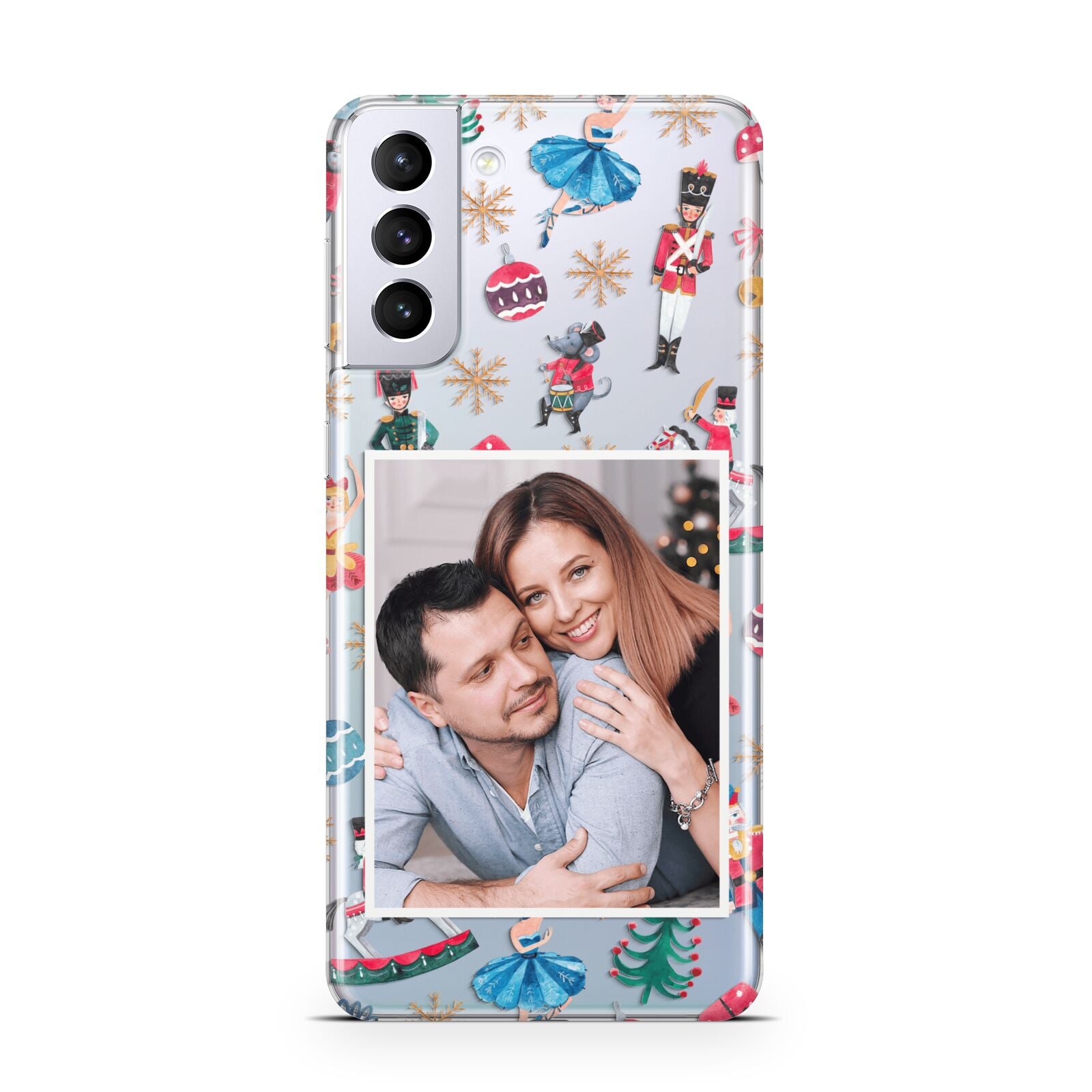 Nutcracker Personalised Photo Samsung S21 Plus Phone Case