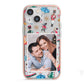 Nutcracker Personalised Photo iPhone 13 Mini TPU Impact Case with Pink Edges