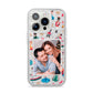 Nutcracker Personalised Photo iPhone 14 Pro Glitter Tough Case Silver