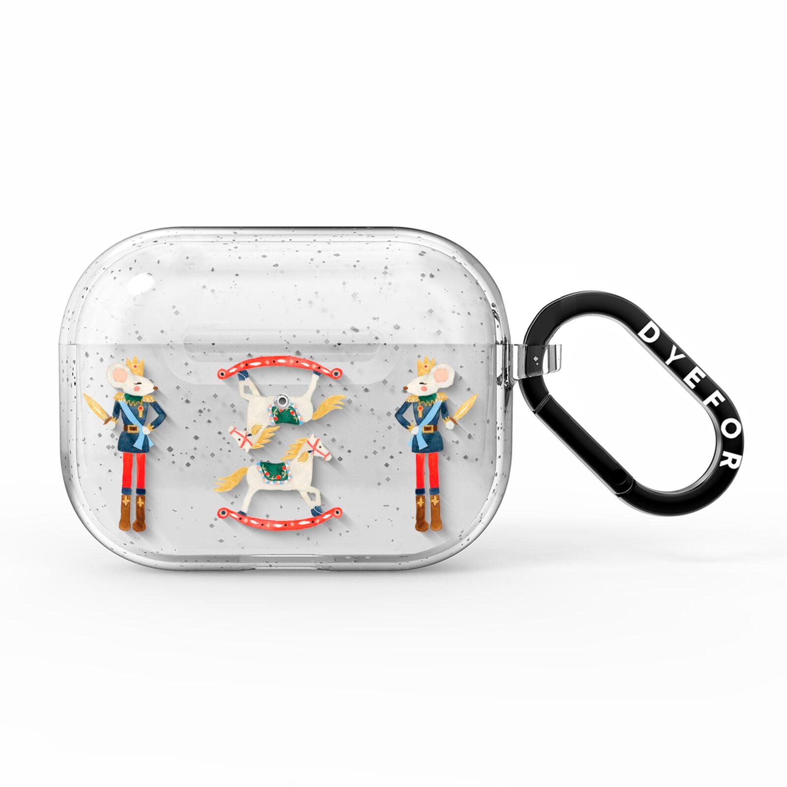 Nutcracker Rocking Horse AirPods Pro Glitter Case