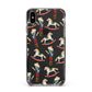 Nutcracker Rocking Horse Apple iPhone Xs Max Impact Case Black Edge on Black Phone