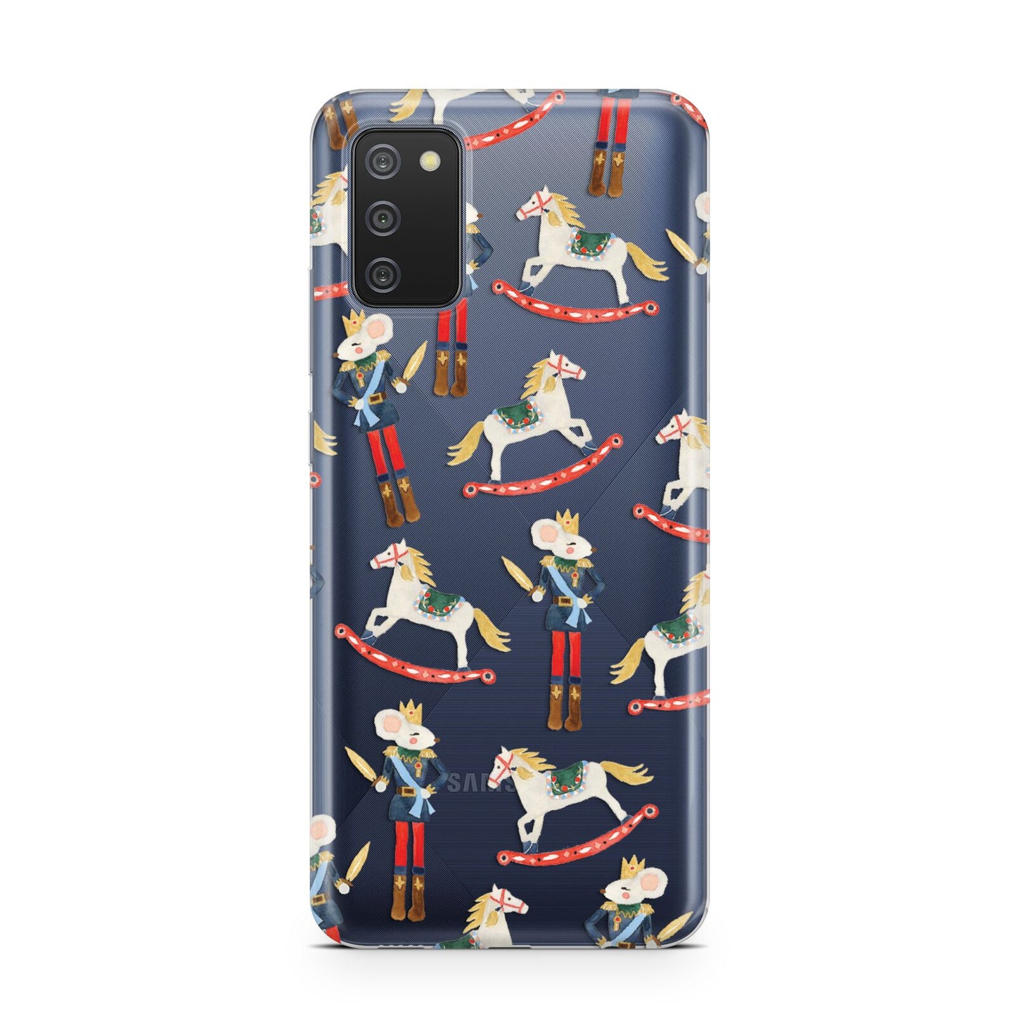 Nutcracker Rocking Horse Samsung A02s Case