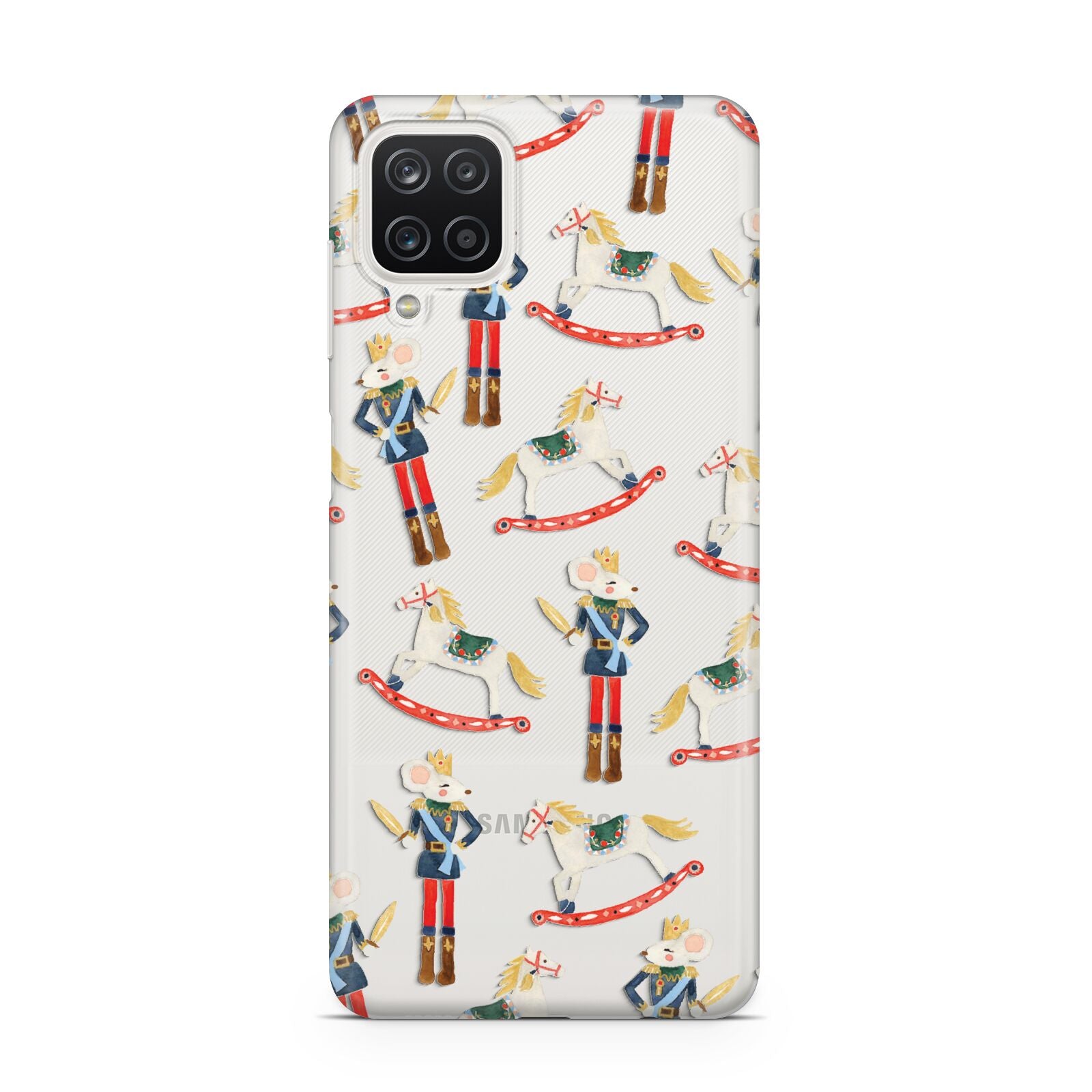 Nutcracker Rocking Horse Samsung A12 Case