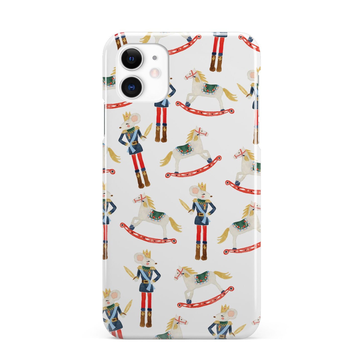 Nutcracker Rocking Horse iPhone 11 3D Snap Case