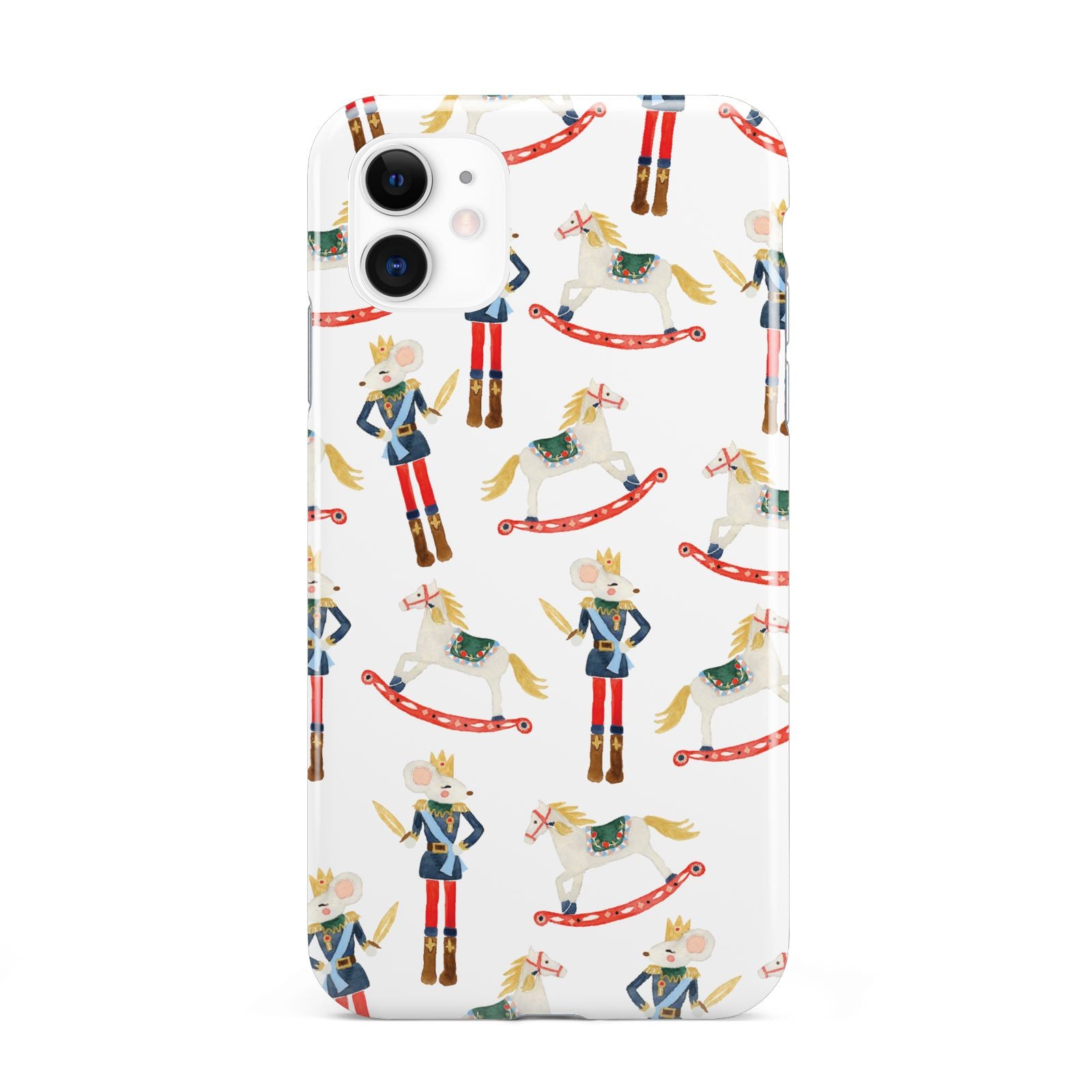 Nutcracker Rocking Horse iPhone 11 3D Tough Case