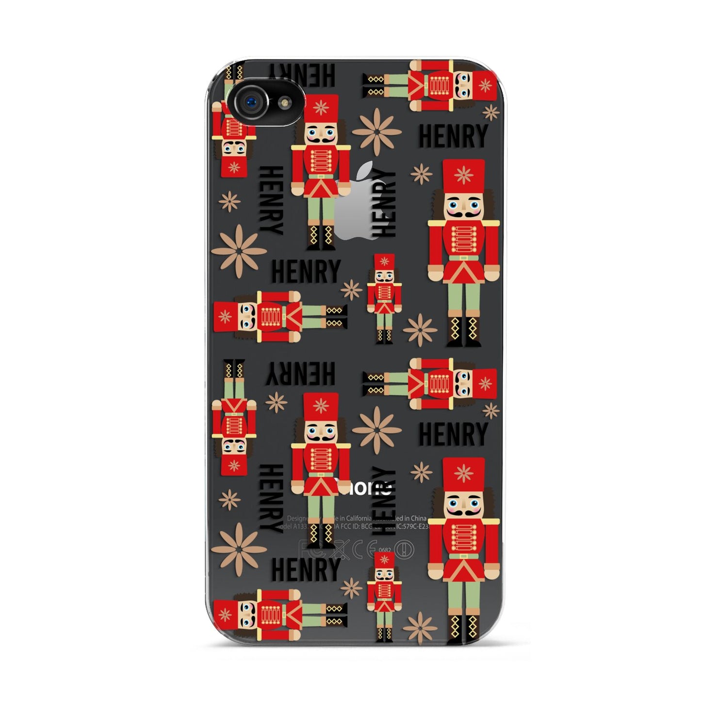 Nutcracker with Name Apple iPhone 4s Case