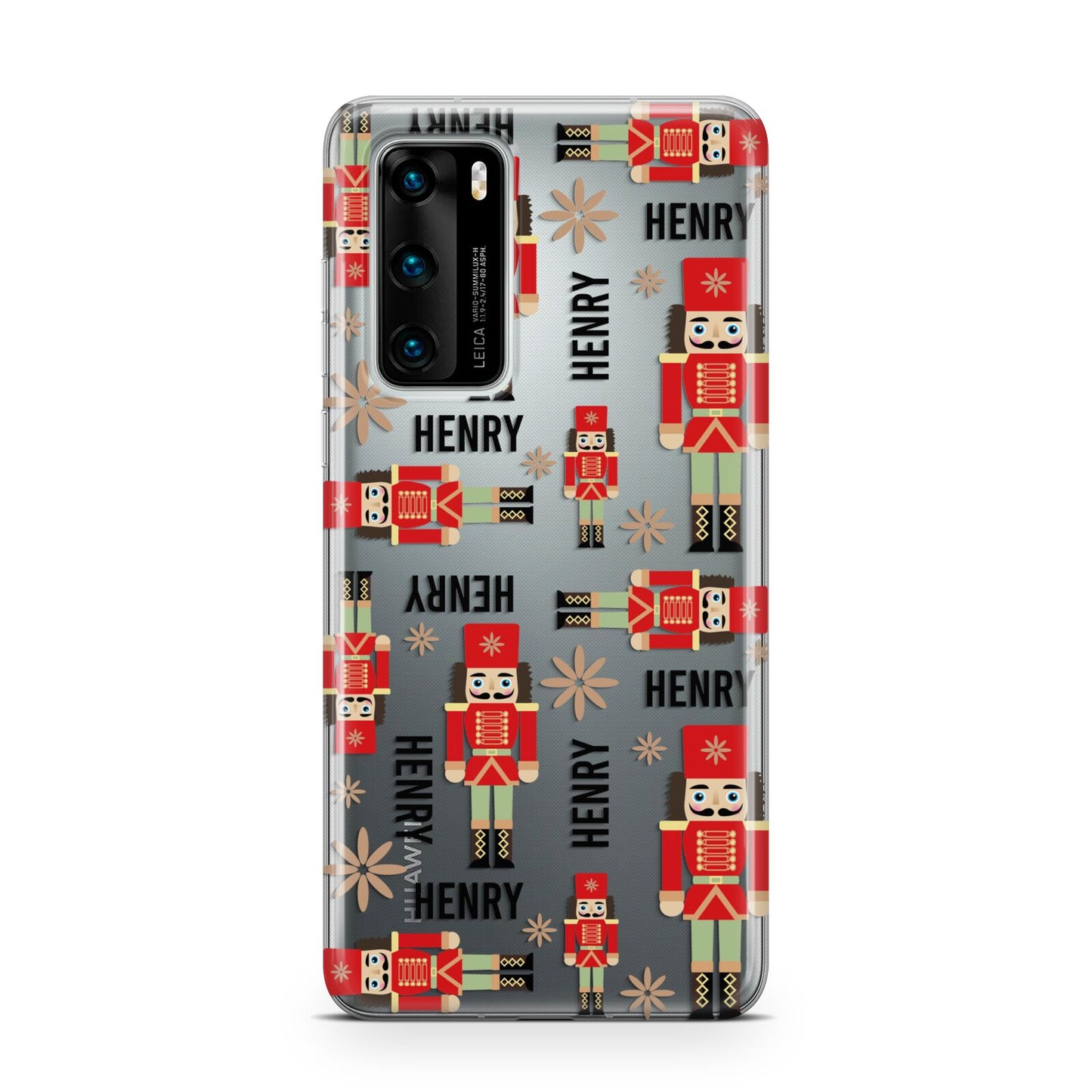 Nutcracker with Name Huawei P40 Phone Case