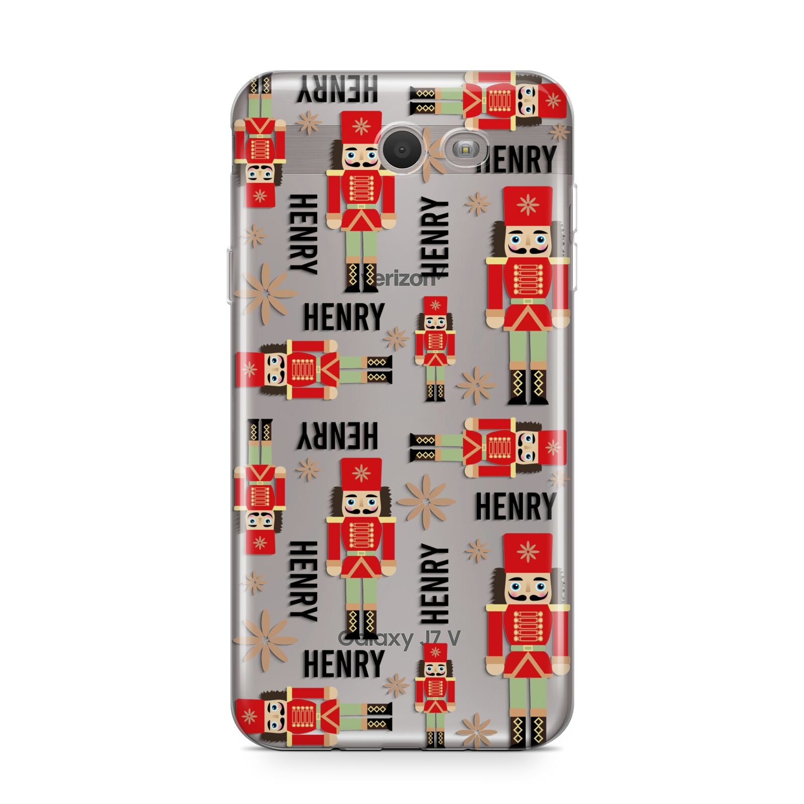 Nutcracker with Name Samsung Galaxy J7 2017 Case