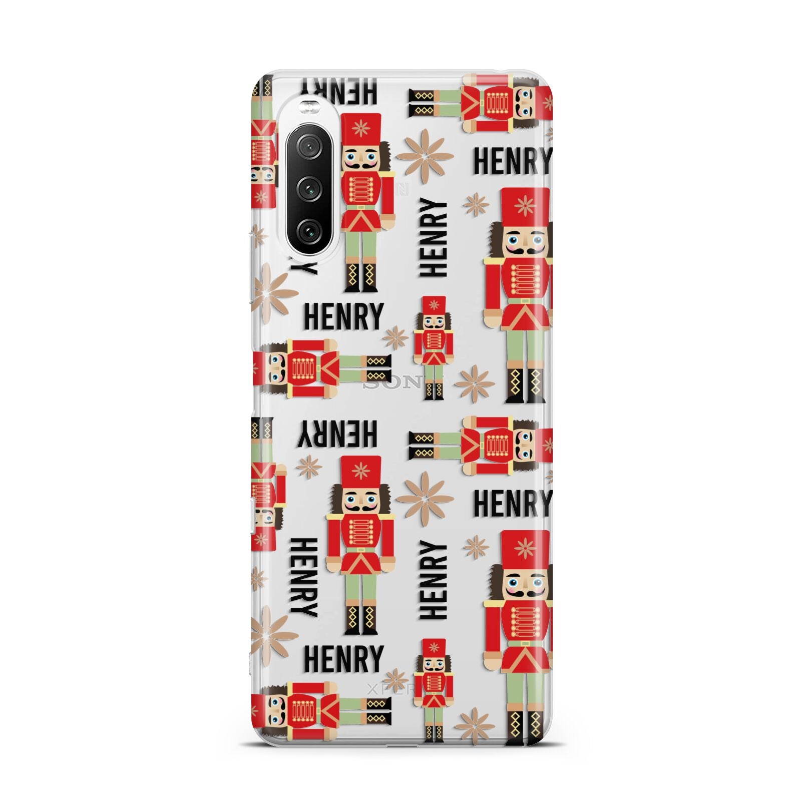 Nutcracker with Name Sony Xperia 10 III Case