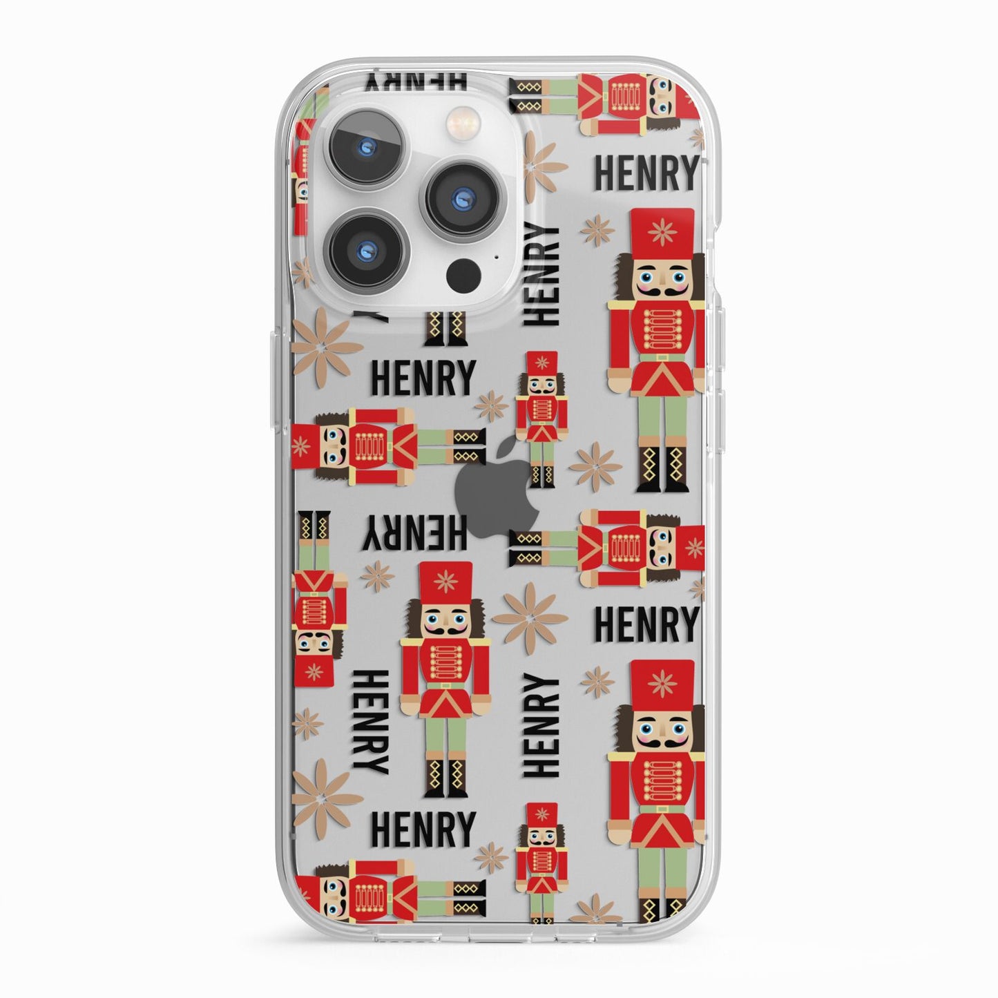 Nutcracker with Name iPhone 13 Pro TPU Impact Case with White Edges