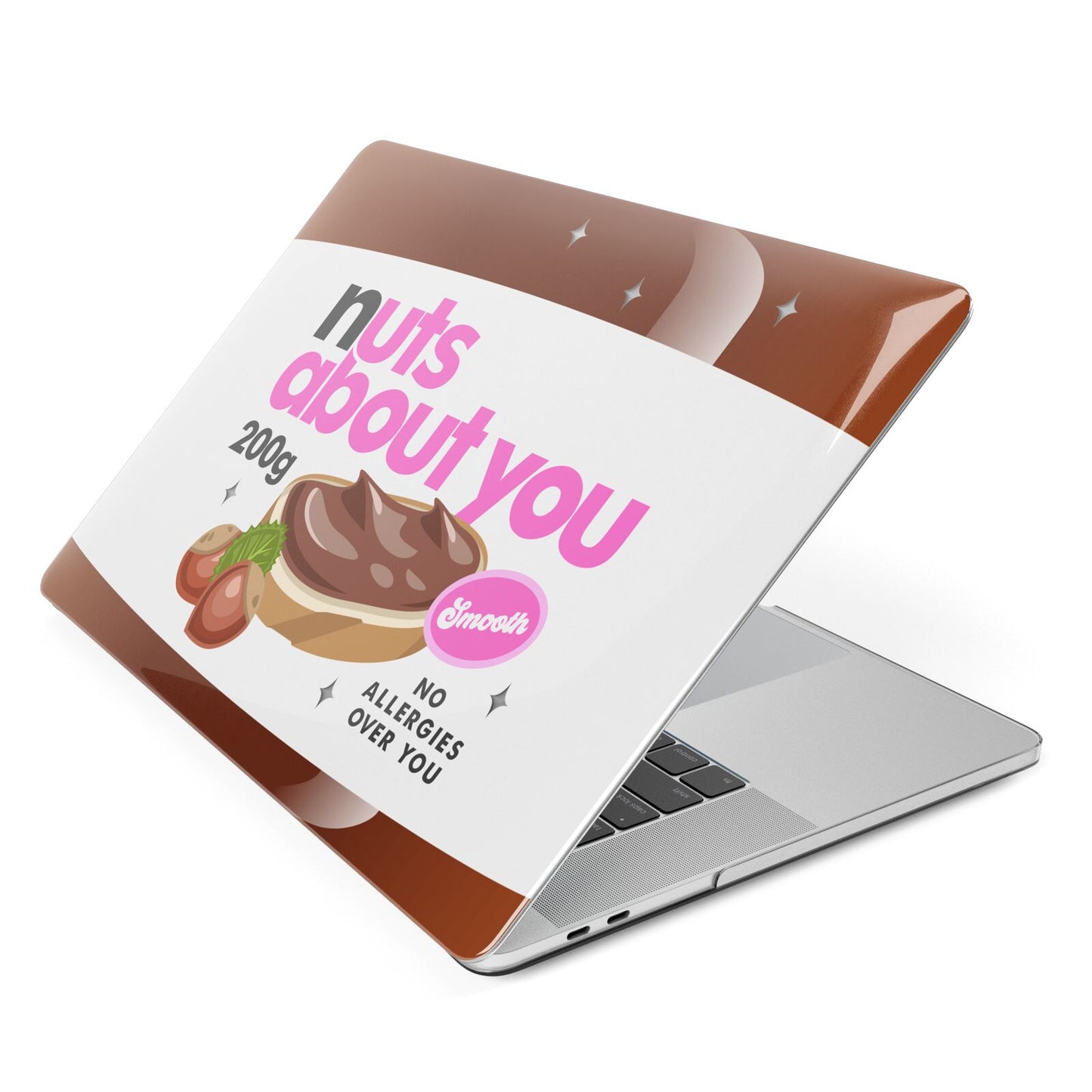 Nuts About You Apple MacBook Case Side View