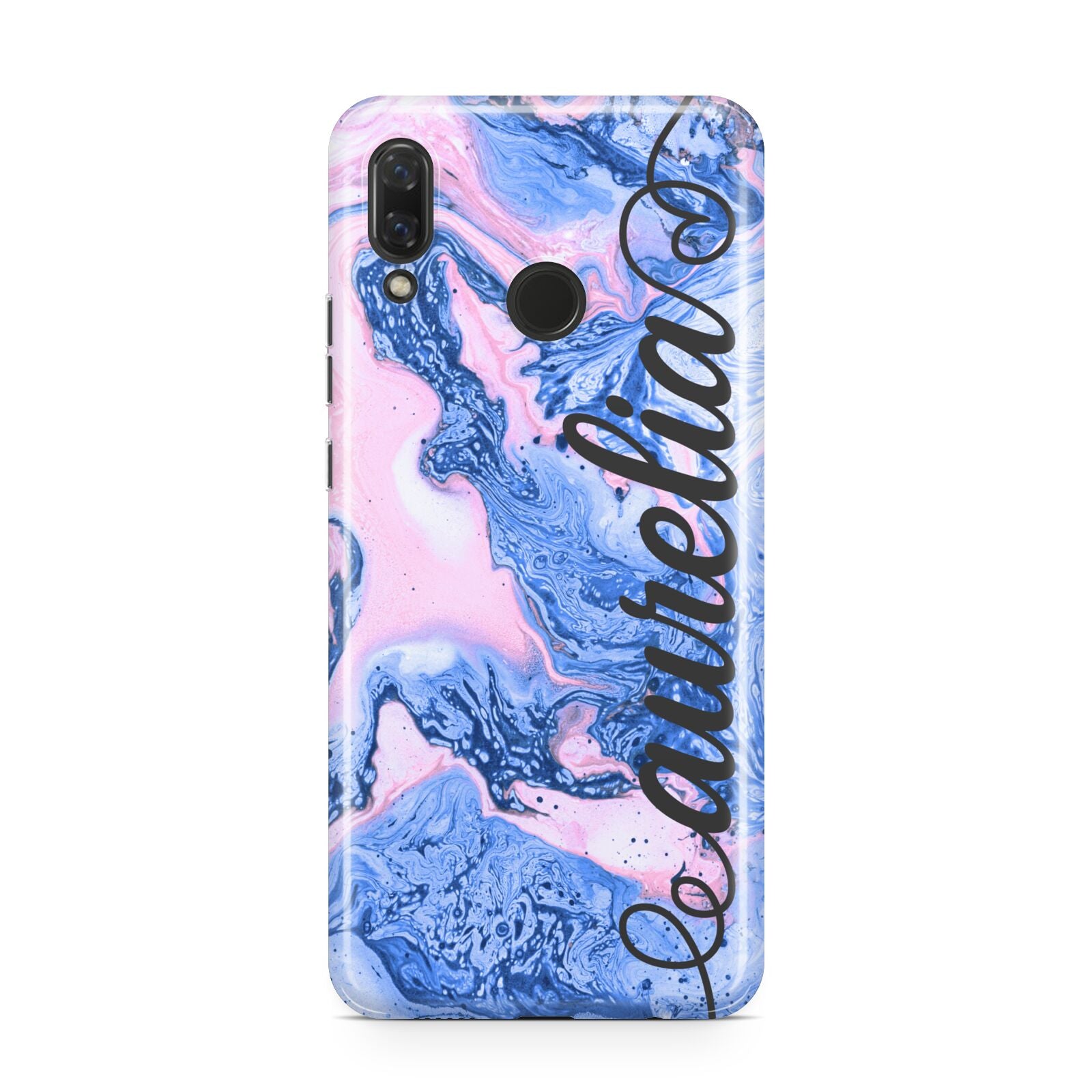 Ocean Blue and Pink Marble Huawei Nova 3 Phone Case