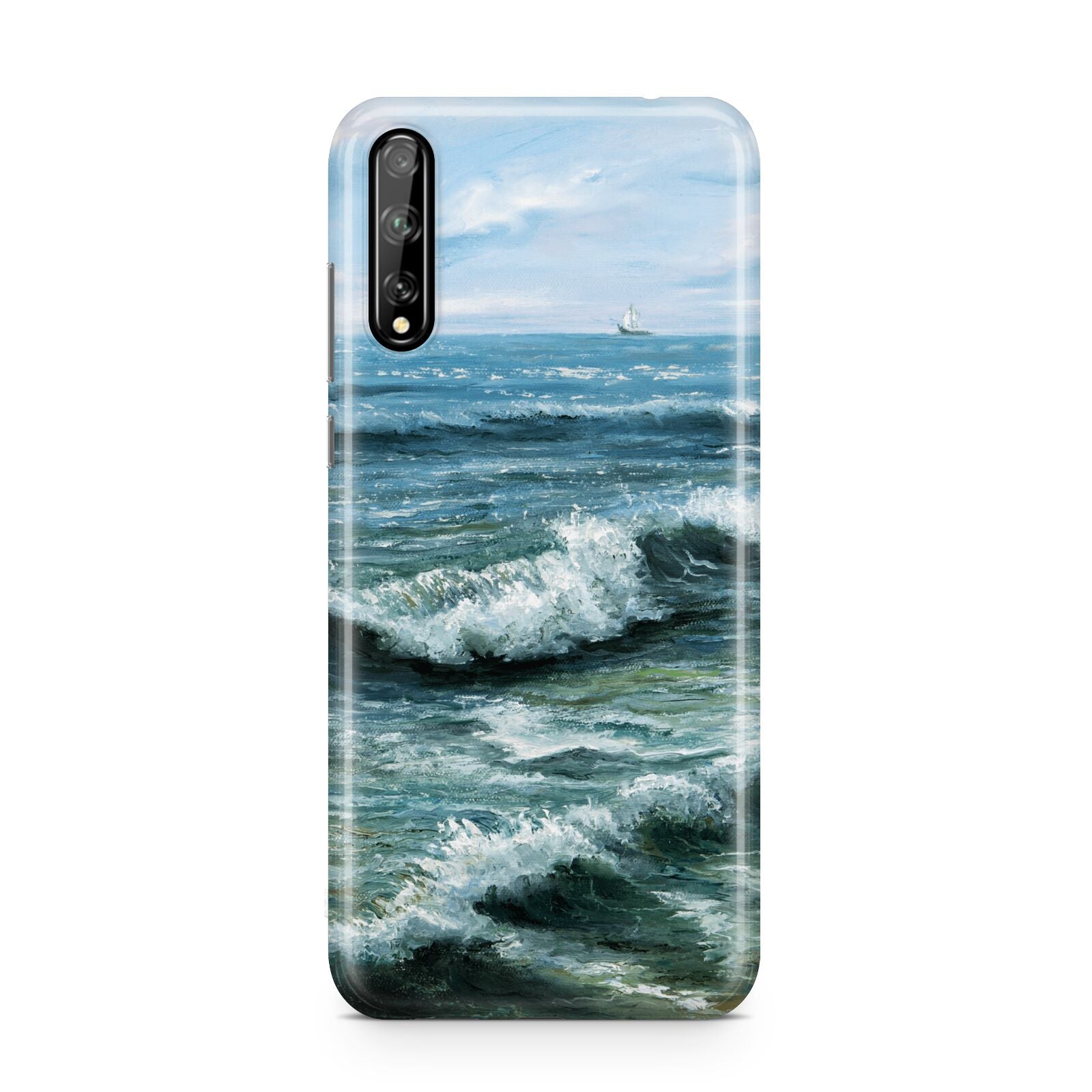 Ocean Brush Stroke Huawei Enjoy 10s Phone Case