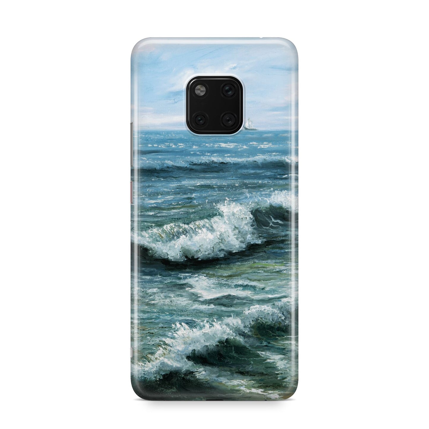 Ocean Brush Stroke Huawei Mate 20 Pro Phone Case