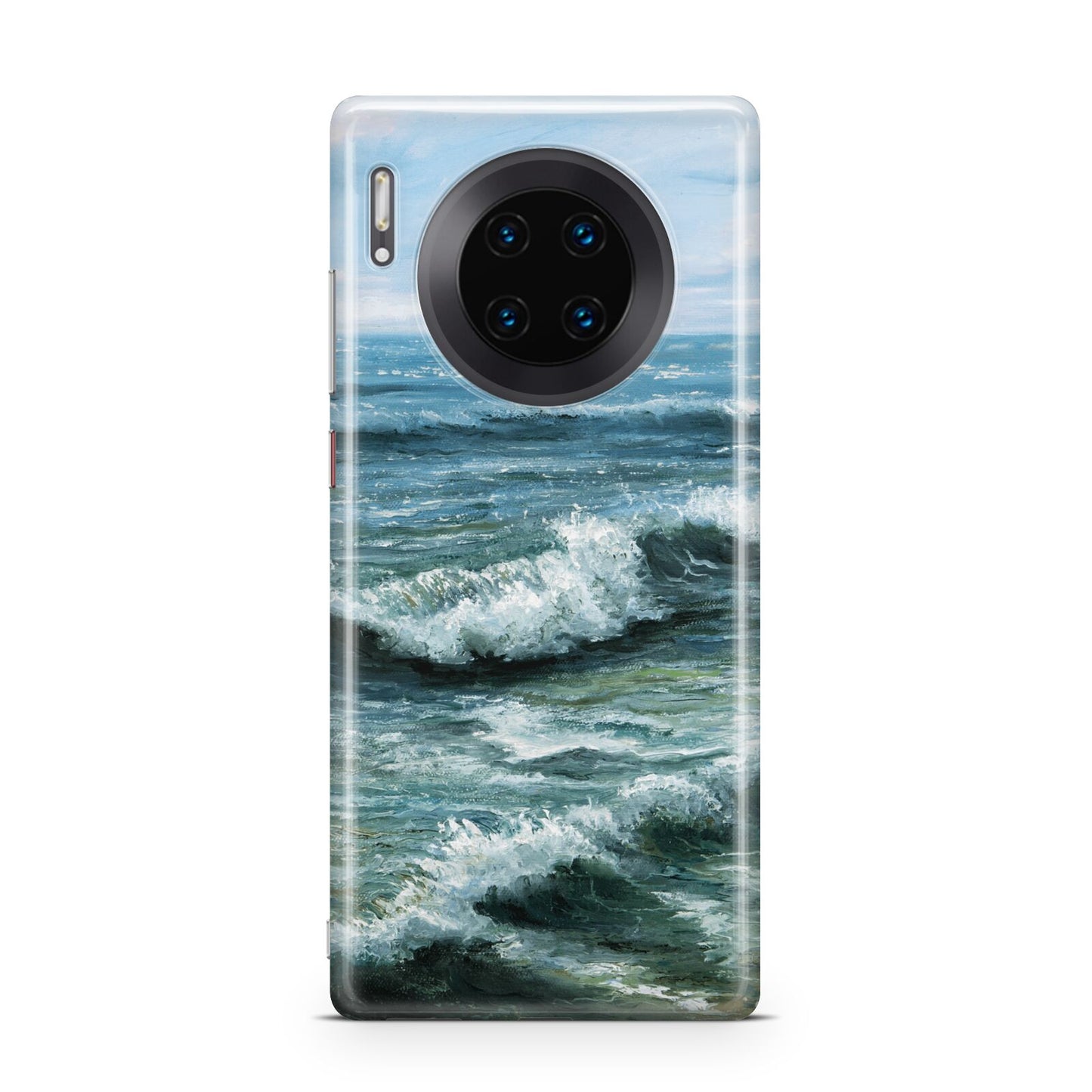 Ocean Brush Stroke Huawei Mate 30 Pro Phone Case