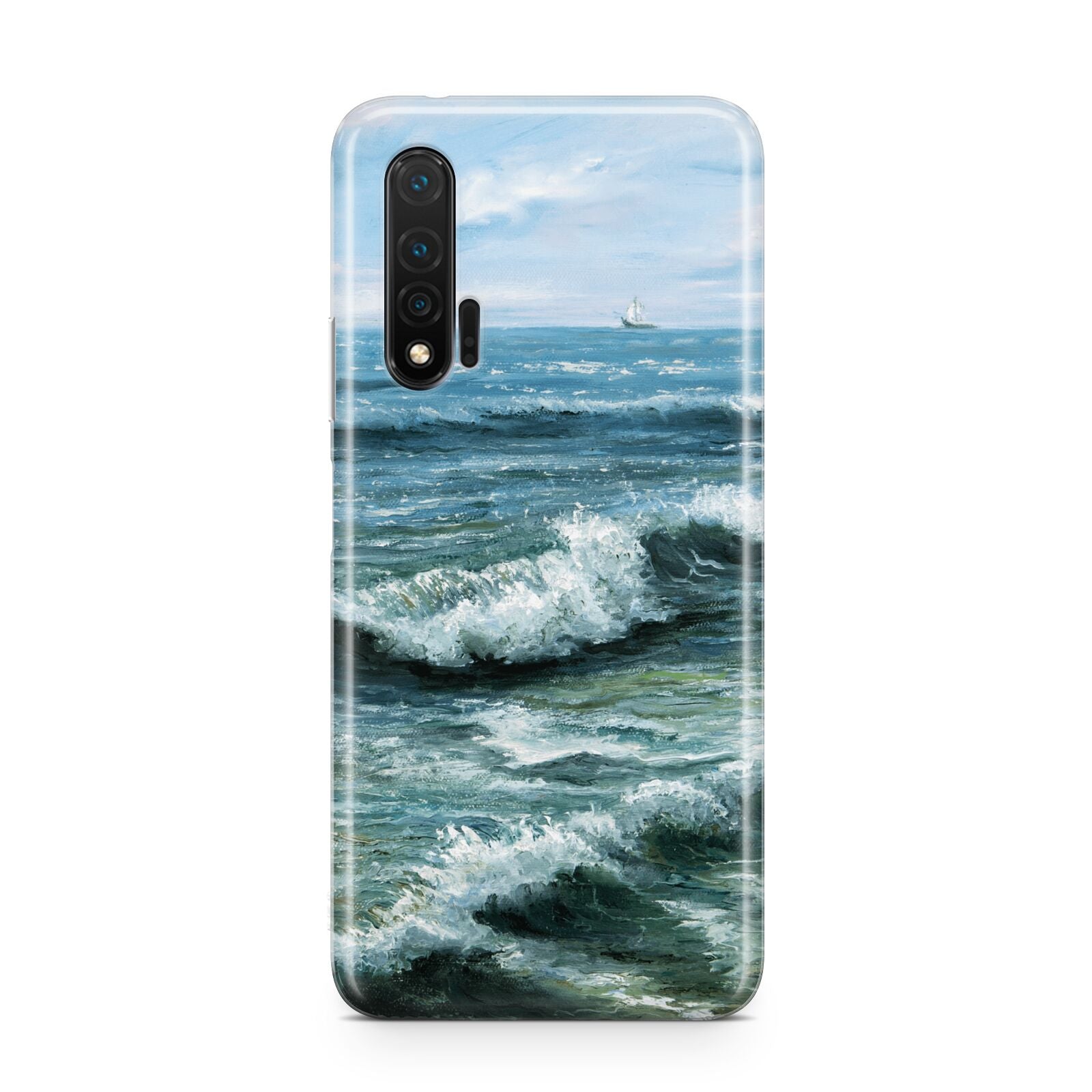 Ocean Brush Stroke Huawei Nova 6 Phone Case