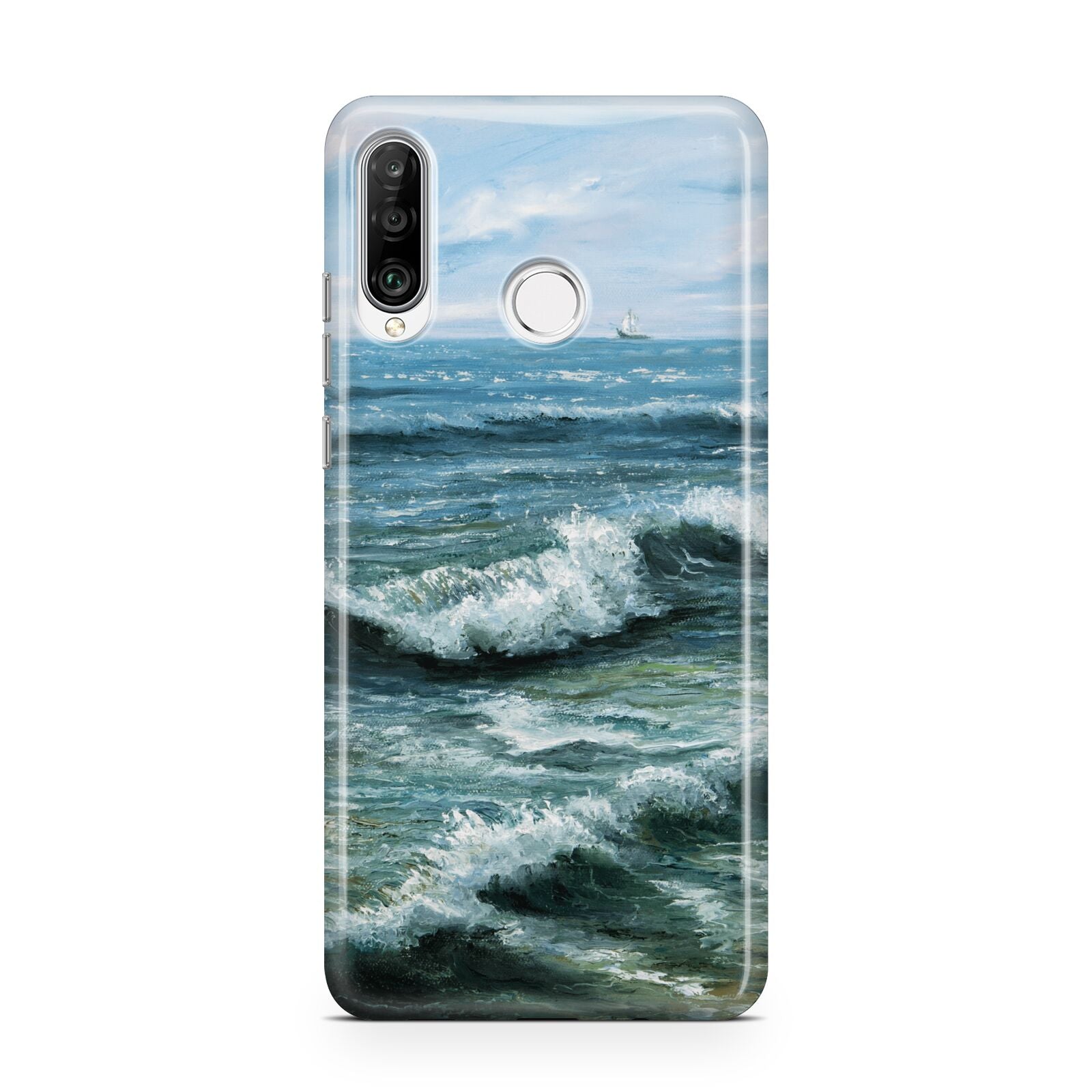 Ocean Brush Stroke Huawei P30 Lite Phone Case