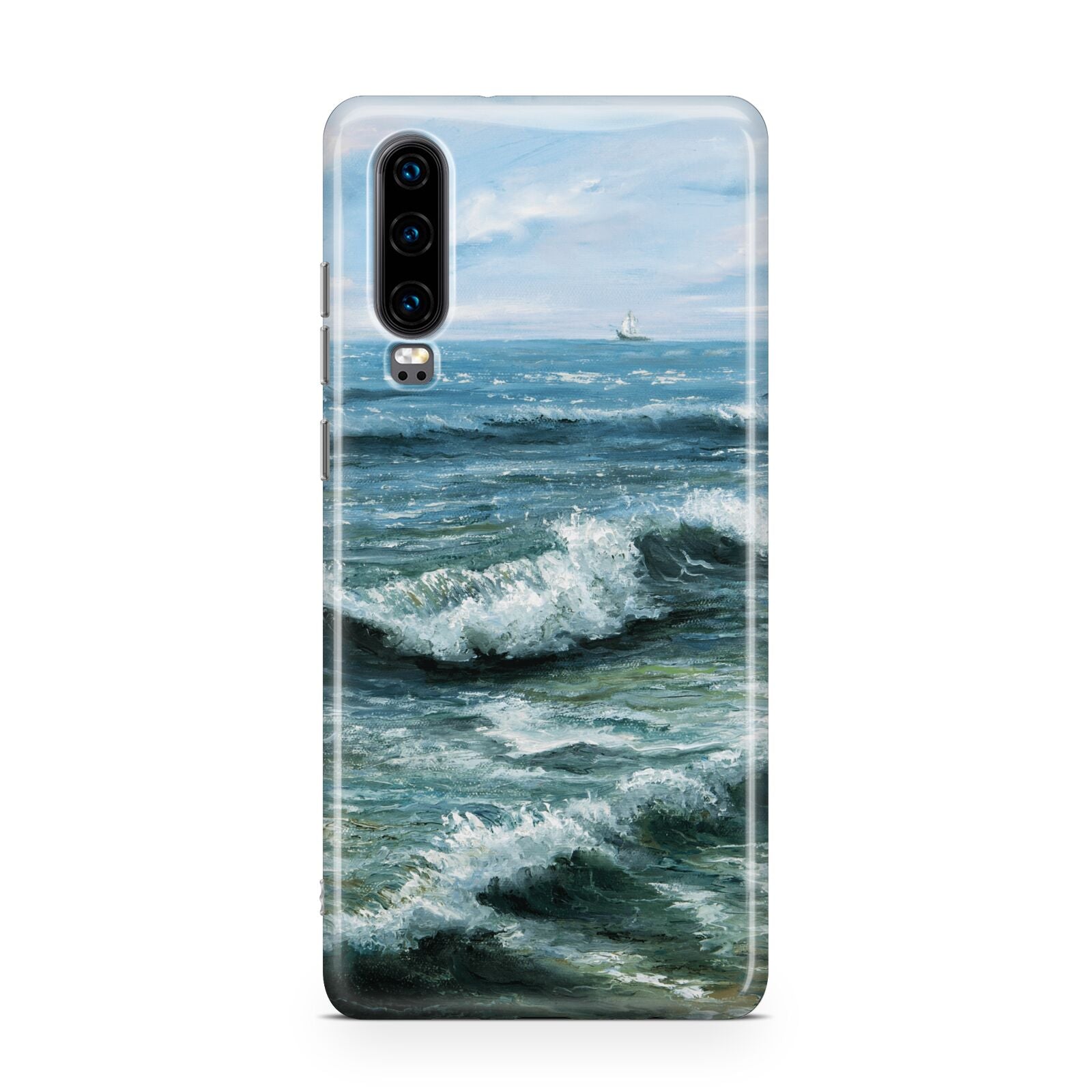 Ocean Brush Stroke Huawei P30 Phone Case