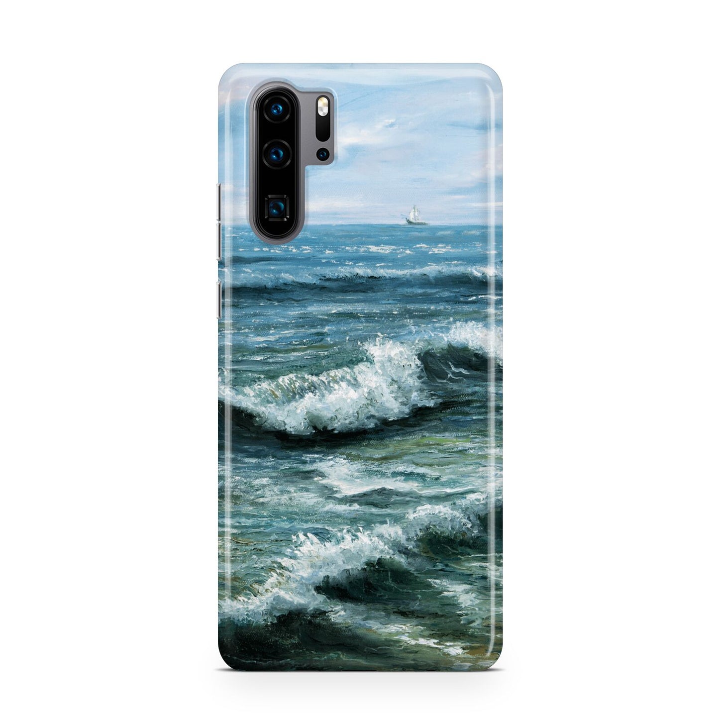 Ocean Brush Stroke Huawei P30 Pro Phone Case