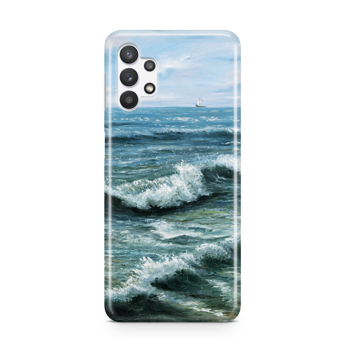 Ocean Brush Stroke Samsung A32 5G Case