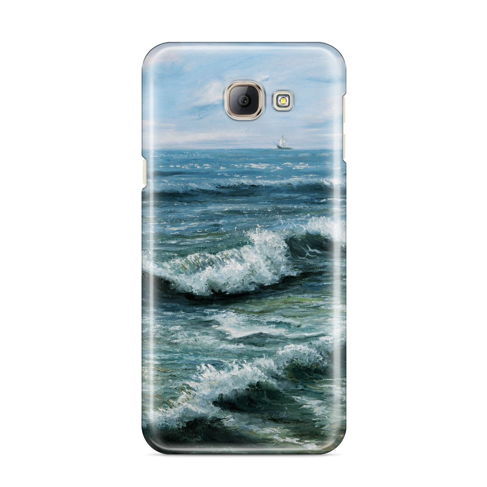 Ocean Brush Stroke Samsung Galaxy A8 2016 Case