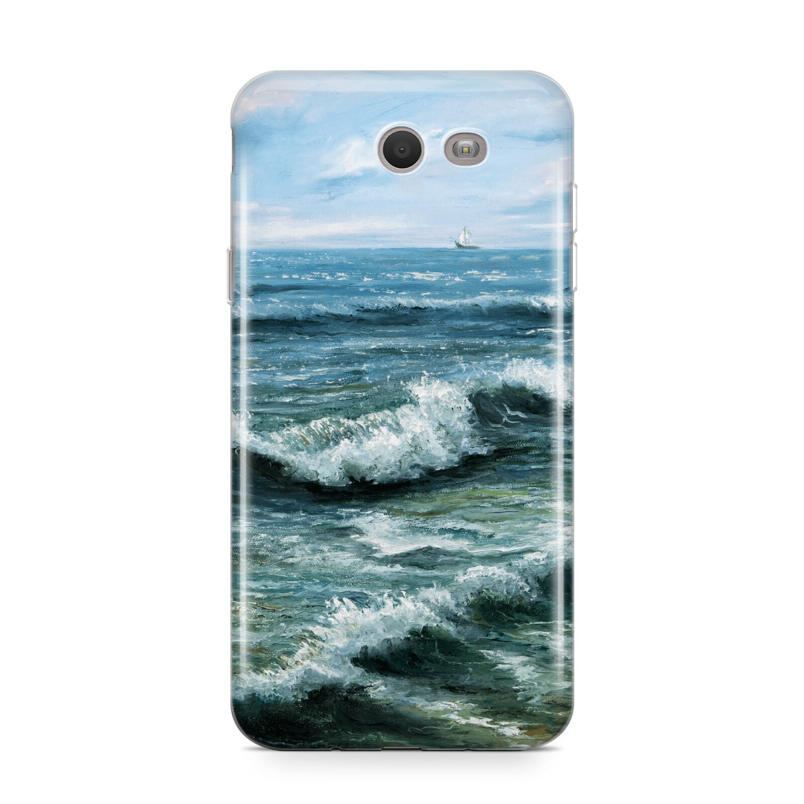 Ocean Brush Stroke Samsung Galaxy J7 2017 Case