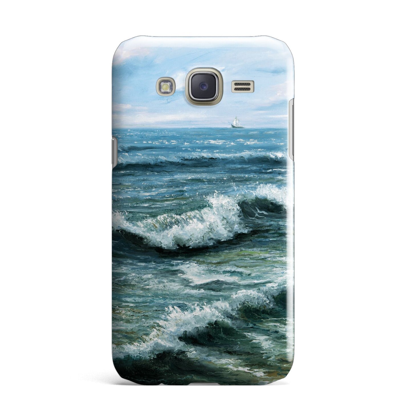 Ocean Brush Stroke Samsung Galaxy J7 Case