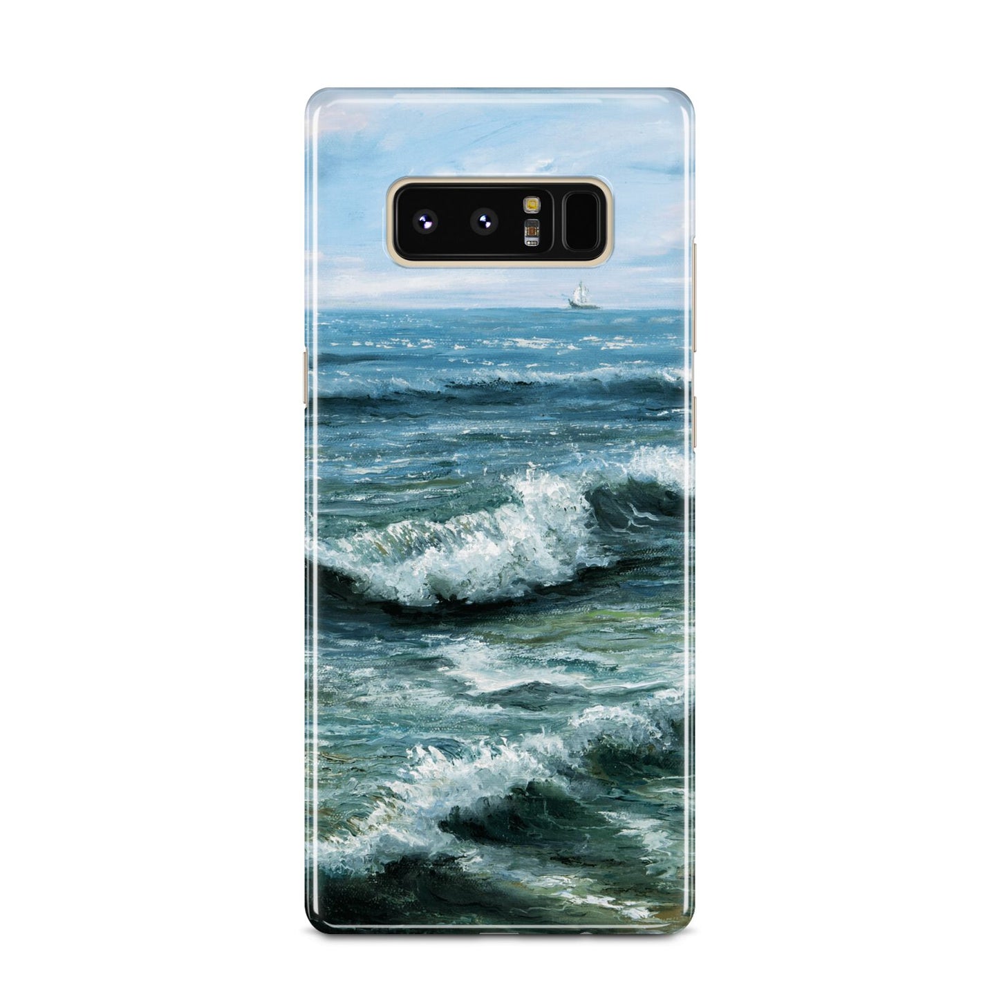 Ocean Brush Stroke Samsung Galaxy Note 8 Case