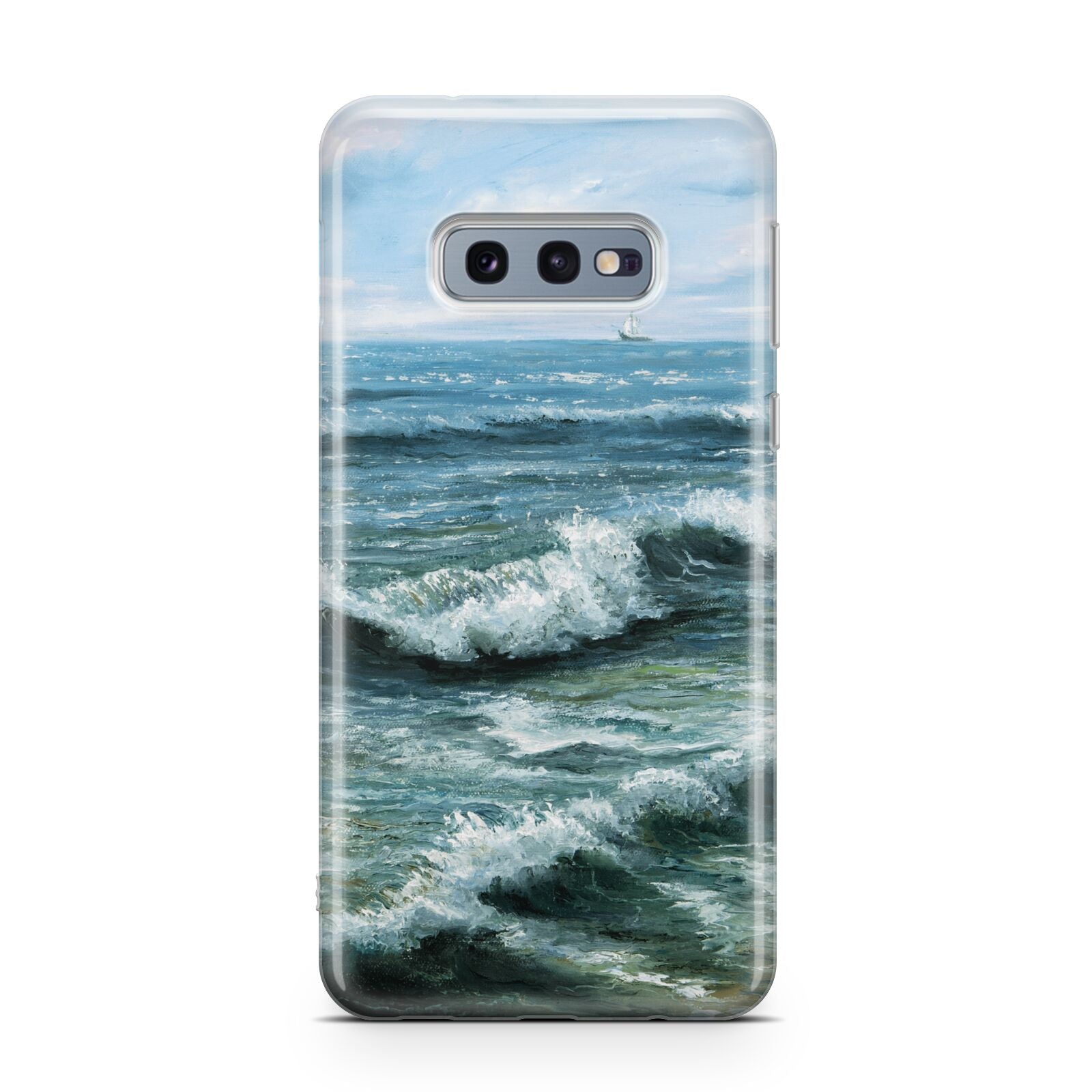 Ocean Brush Stroke Samsung Galaxy S10E Case