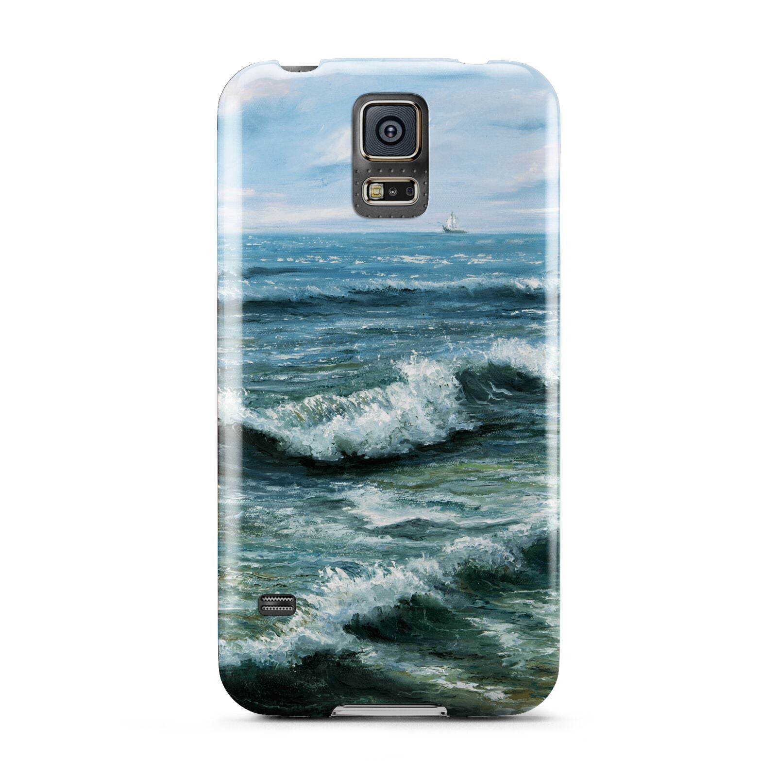 Ocean Brush Stroke Samsung Galaxy S5 Case